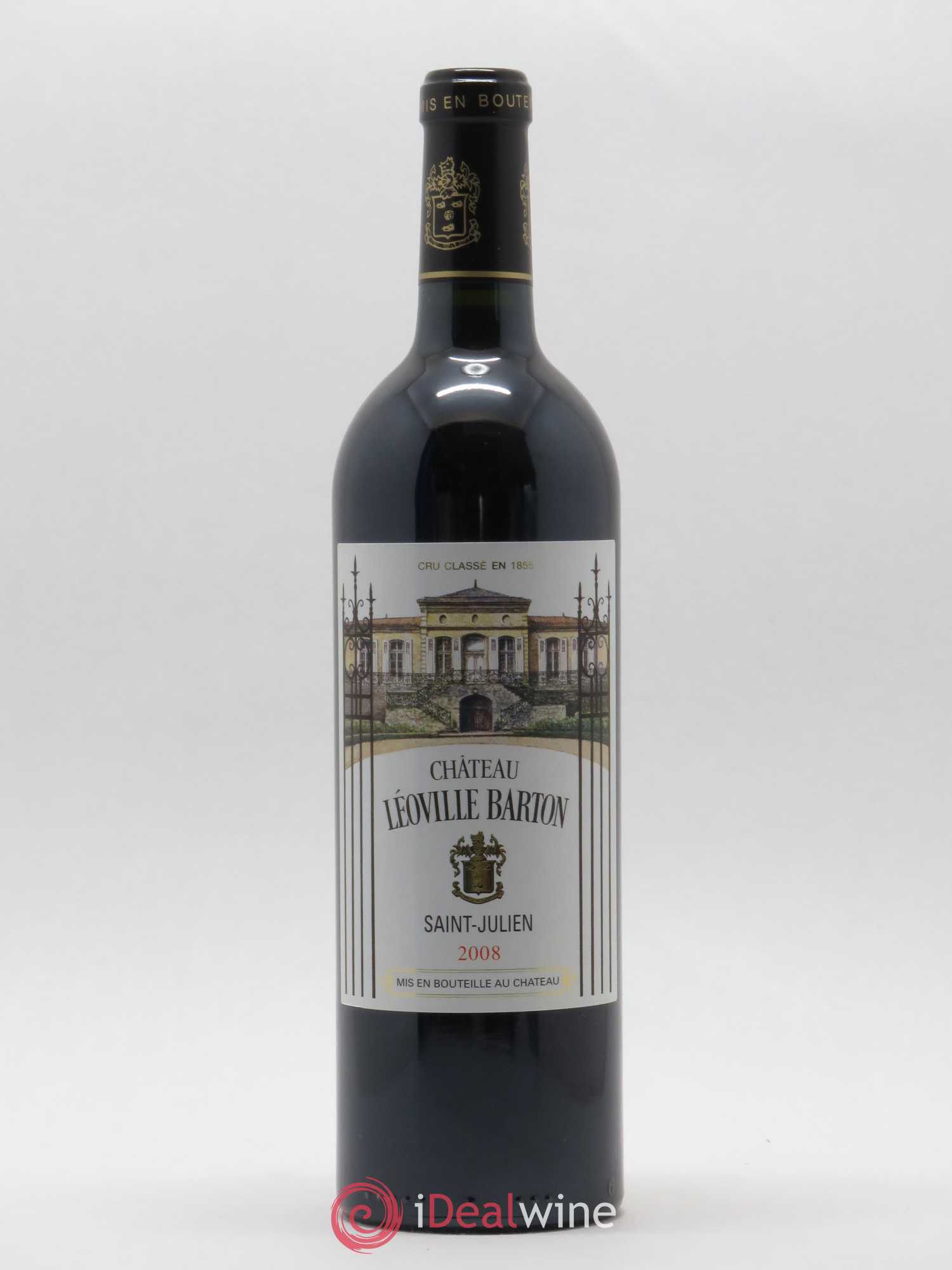 Château Léoville Barton 2ème Grand Cru Classé 2008 - Lot de 1 bouteille - 0