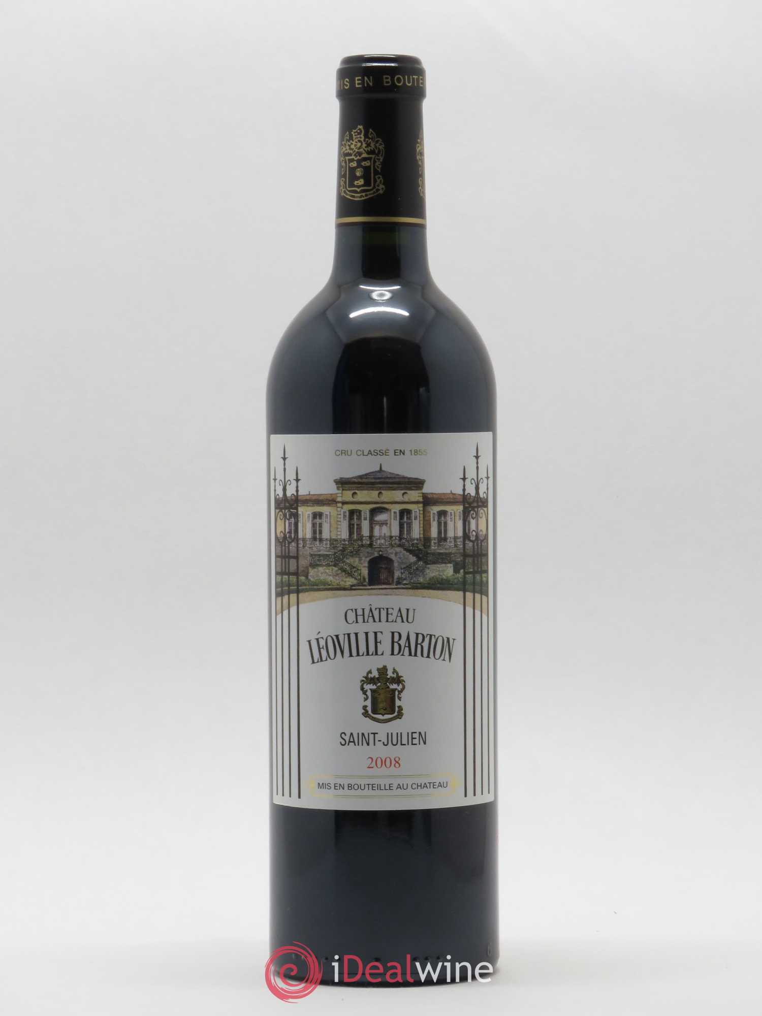 Château Léoville Barton 2ème Grand Cru Classé 2008 - Lot de 1 bouteille - 0