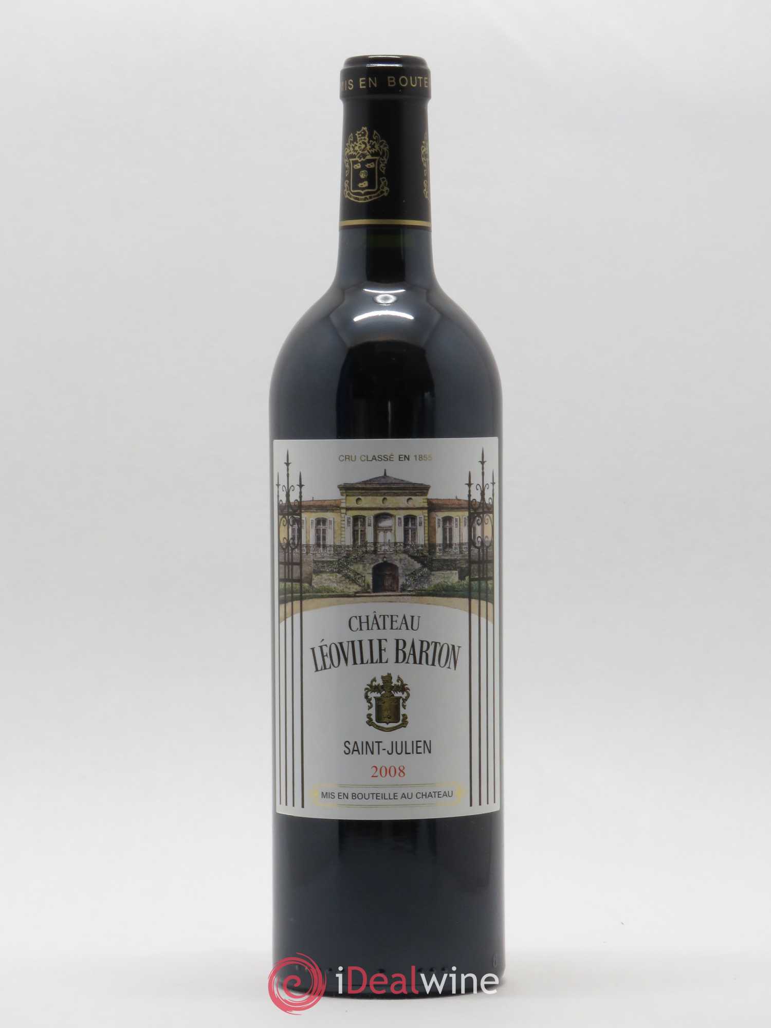 Château Léoville Barton 2ème Grand Cru Classé 2008 - Lot de 1 bouteille - 0