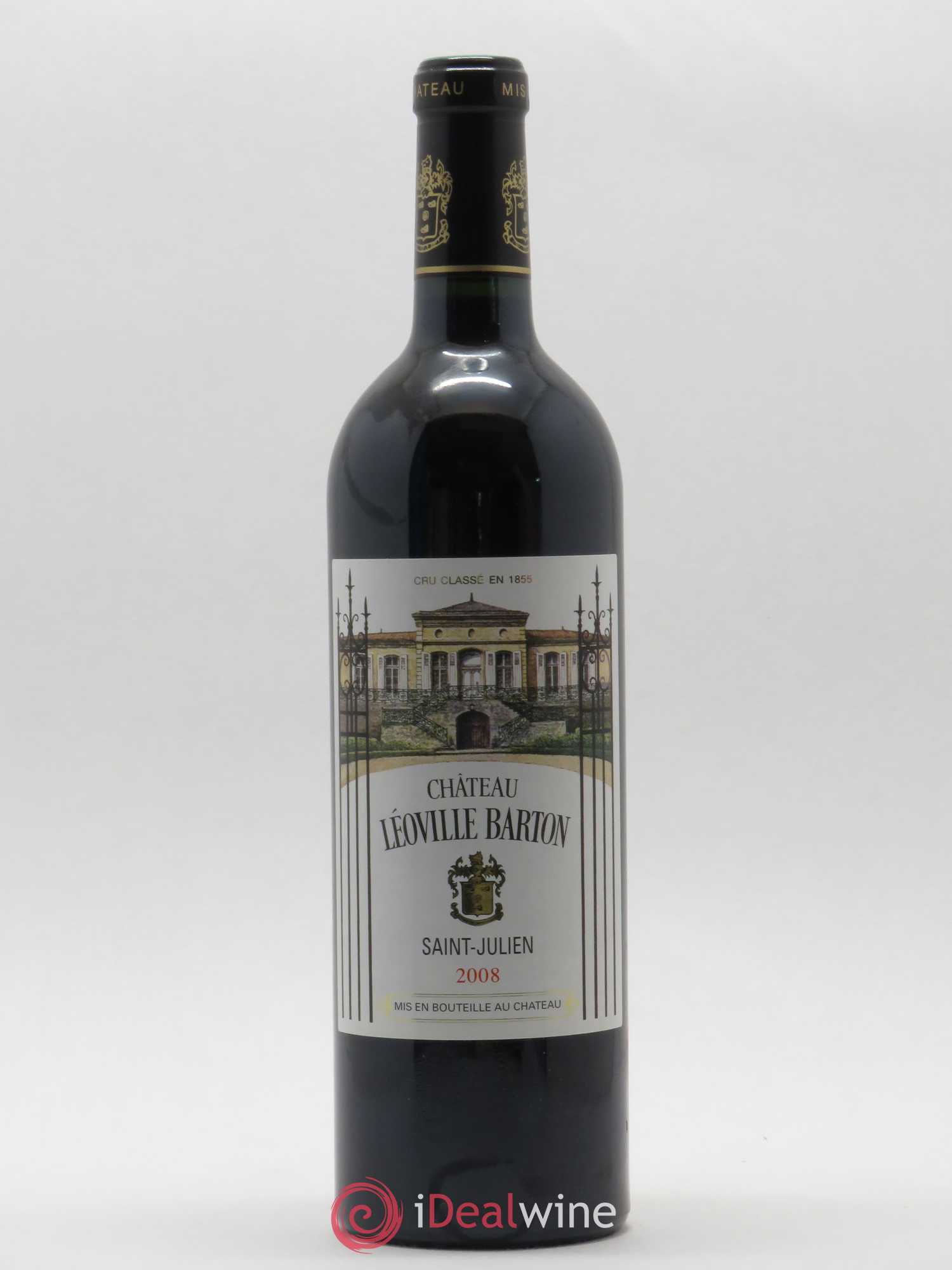 Château Léoville Barton 2ème Grand Cru Classé 2008 - Lot de 1 bouteille - 0