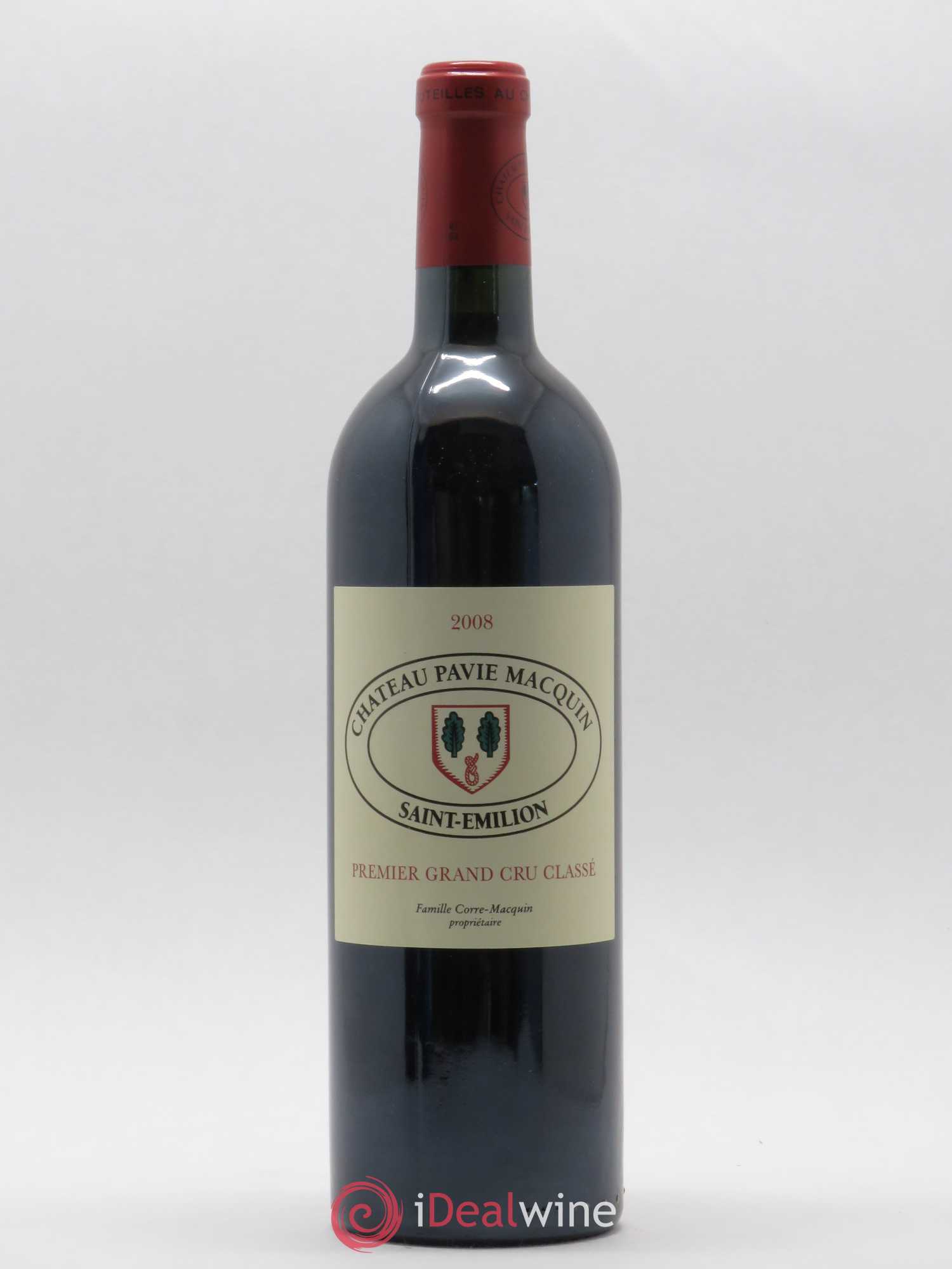 Château Pavie Macquin 1er Grand Cru Classé B 2008 - Lot de 1 bouteille - 0