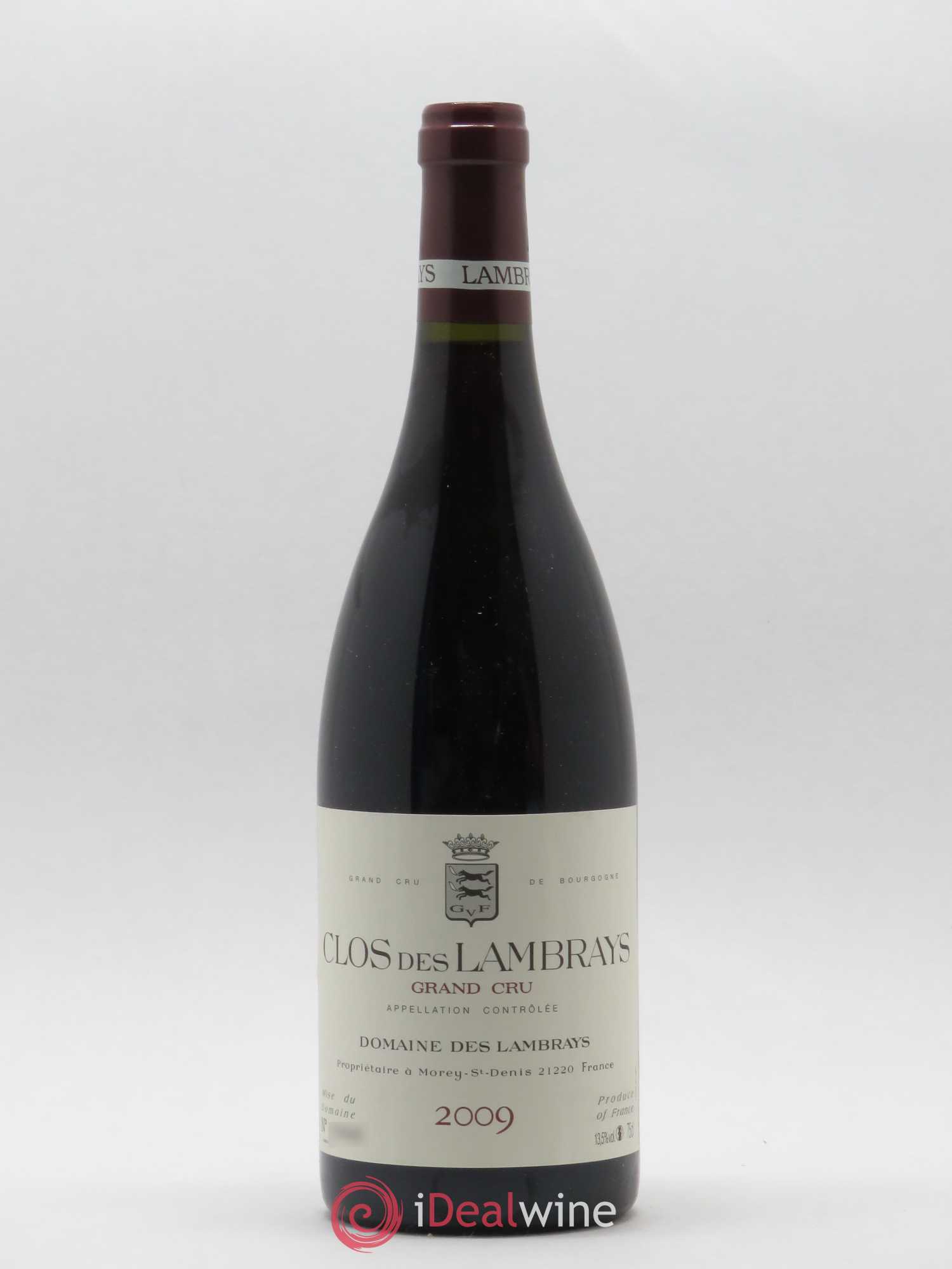 Clos des Lambrays Grand Cru Domaine des Lambrays 2009 - Lot de 1 bouteille - 0