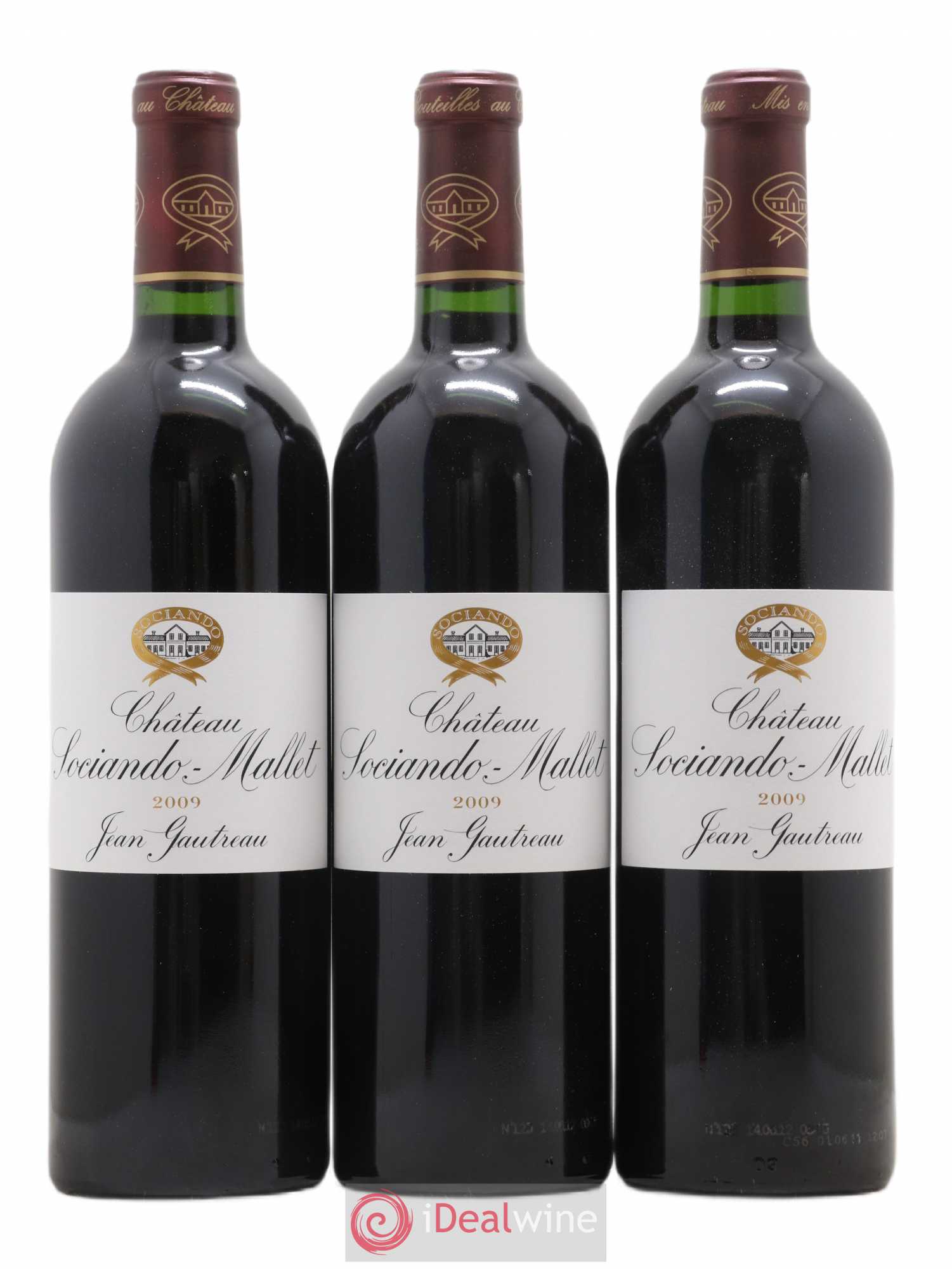 Château Sociando Mallet 2009 - Lot de 6 bouteilles - 2