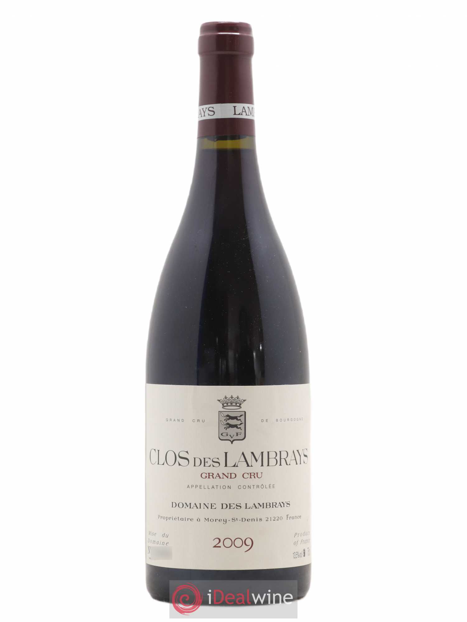 Clos des Lambrays Grand Cru Domaine des Lambrays 2009 - Lot de 1 bouteille - 0