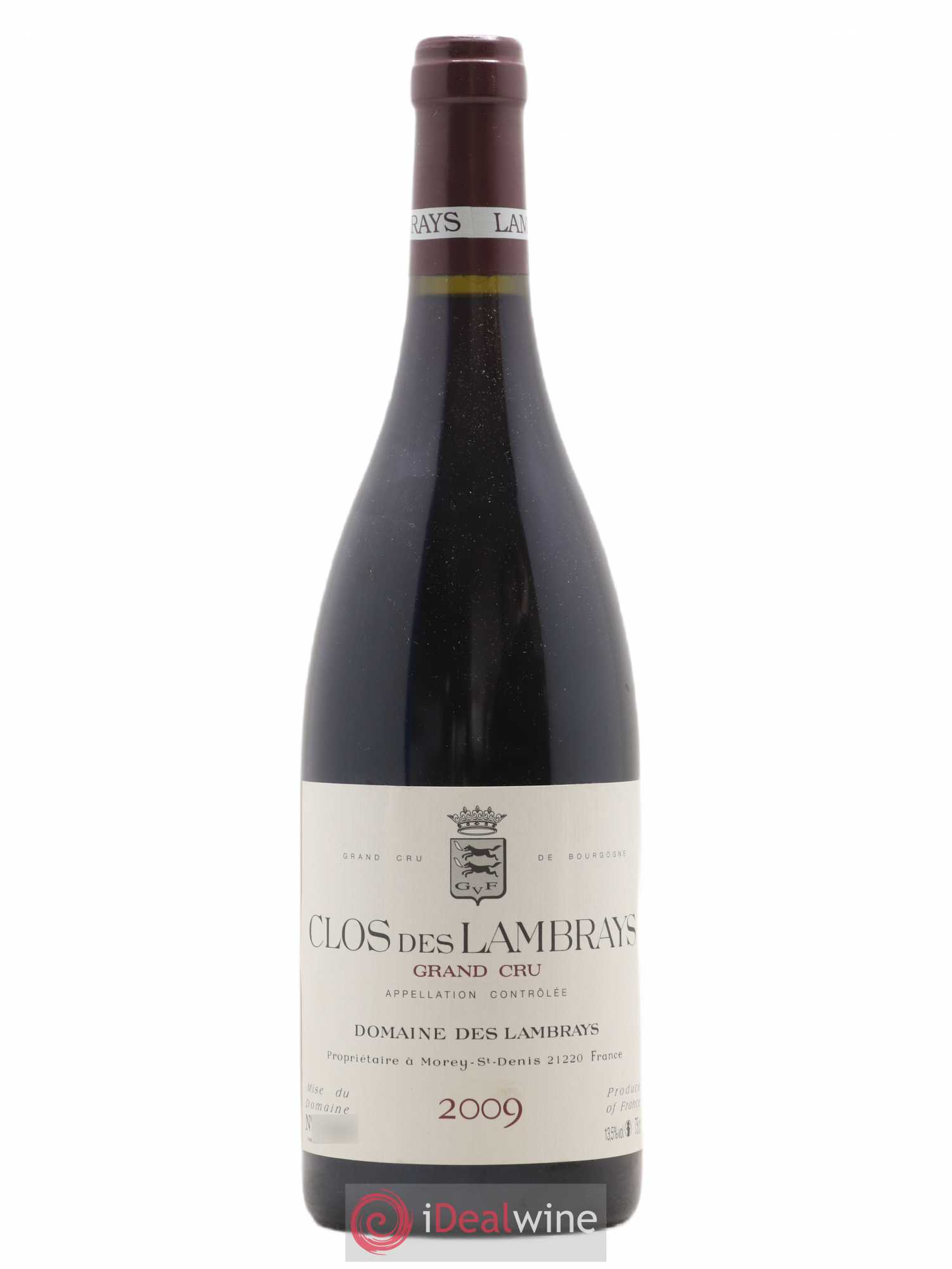 Clos des Lambrays Grand Cru Domaine des Lambrays 2009 - Lot de 1 bouteille - 0