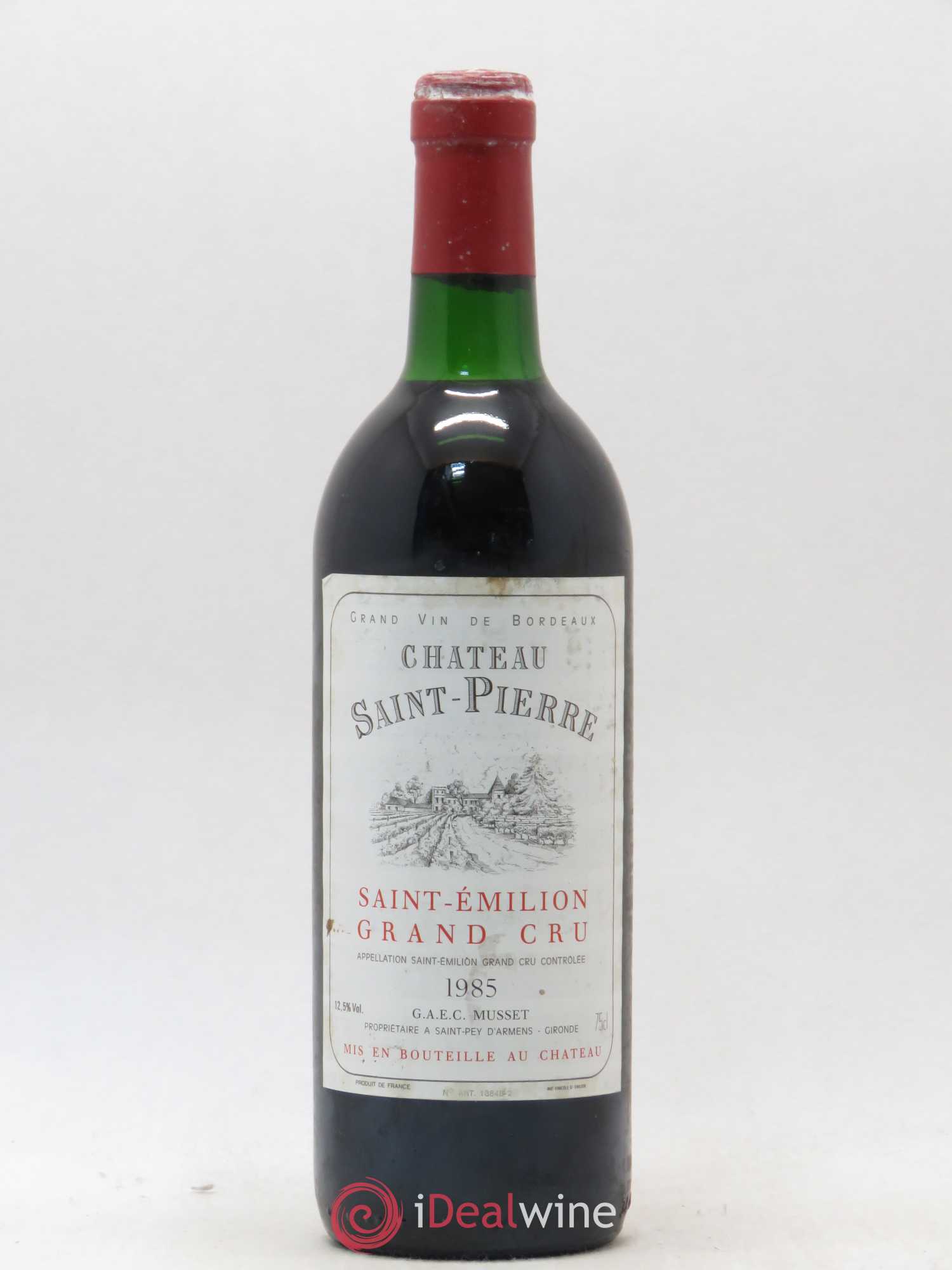 Château Saint-Pierre 1985 - Lot de 1 bouteille - 0