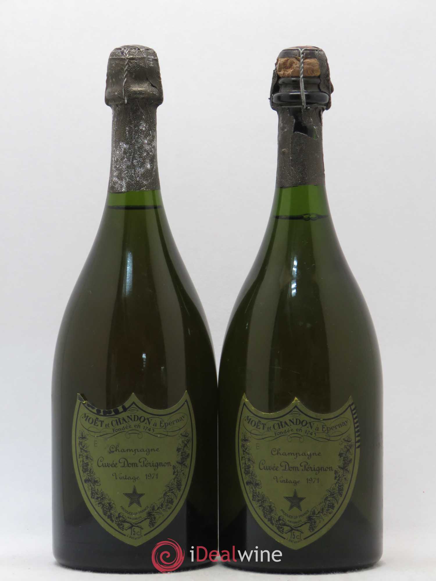Brut Dom Pérignon 1971 - Lot de 2 bouteilles - 0