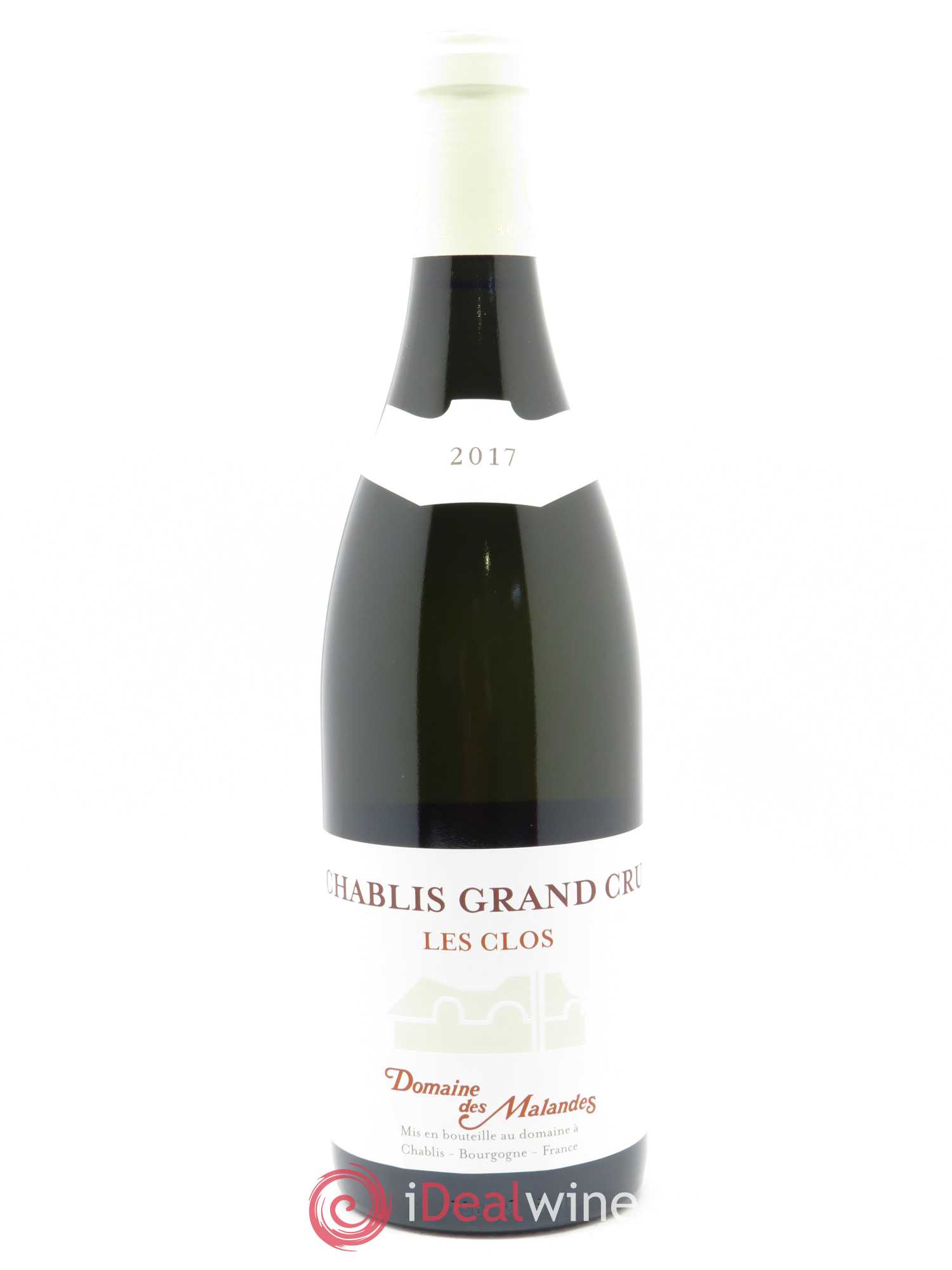 Chablis Grand Cru Les Clos Domaine des Malandes 2017 - Lot de 1 bouteille - 0