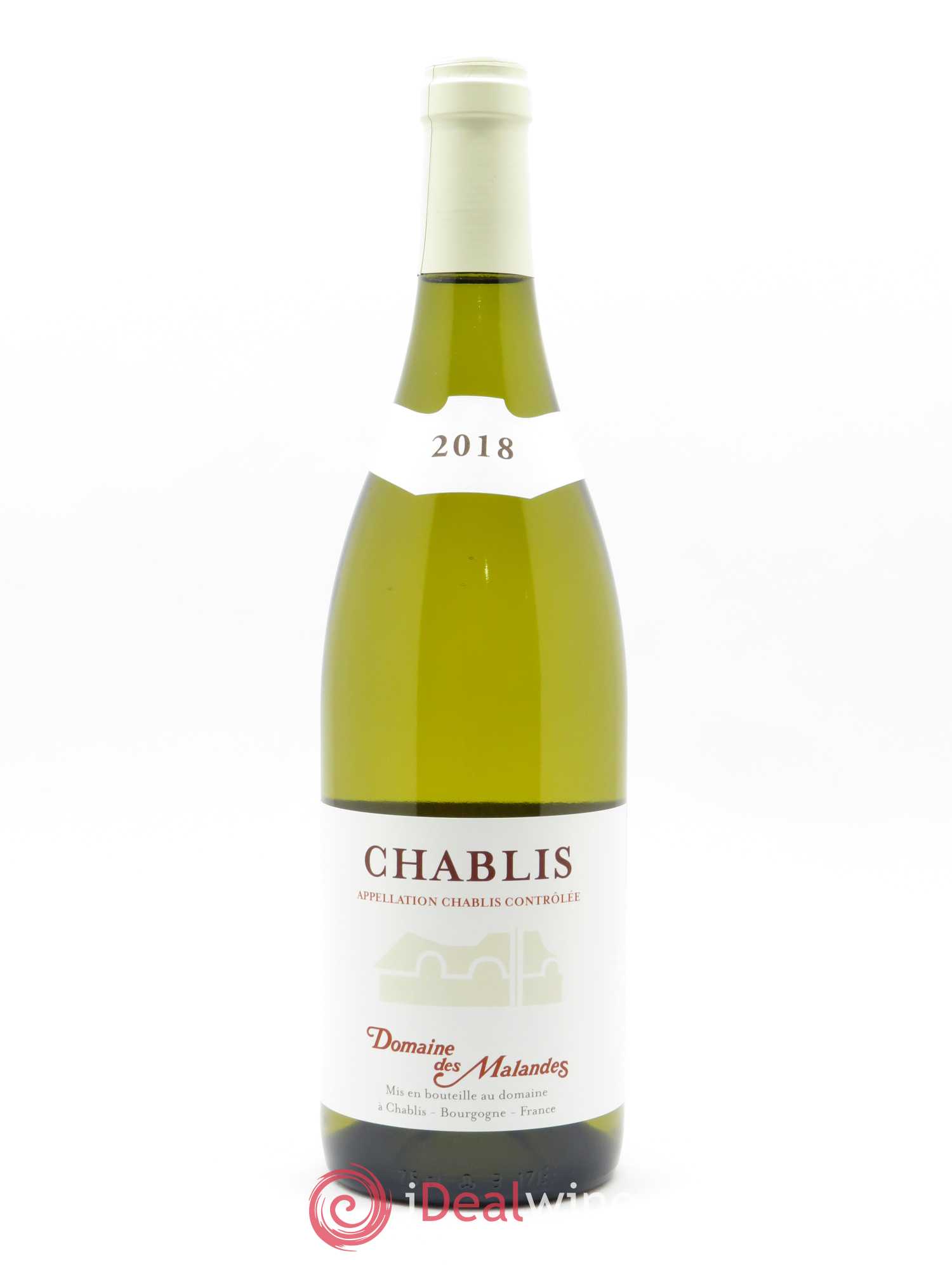 Chablis Domaine des Malandes 2018 - Lot de 1 bouteille - 0