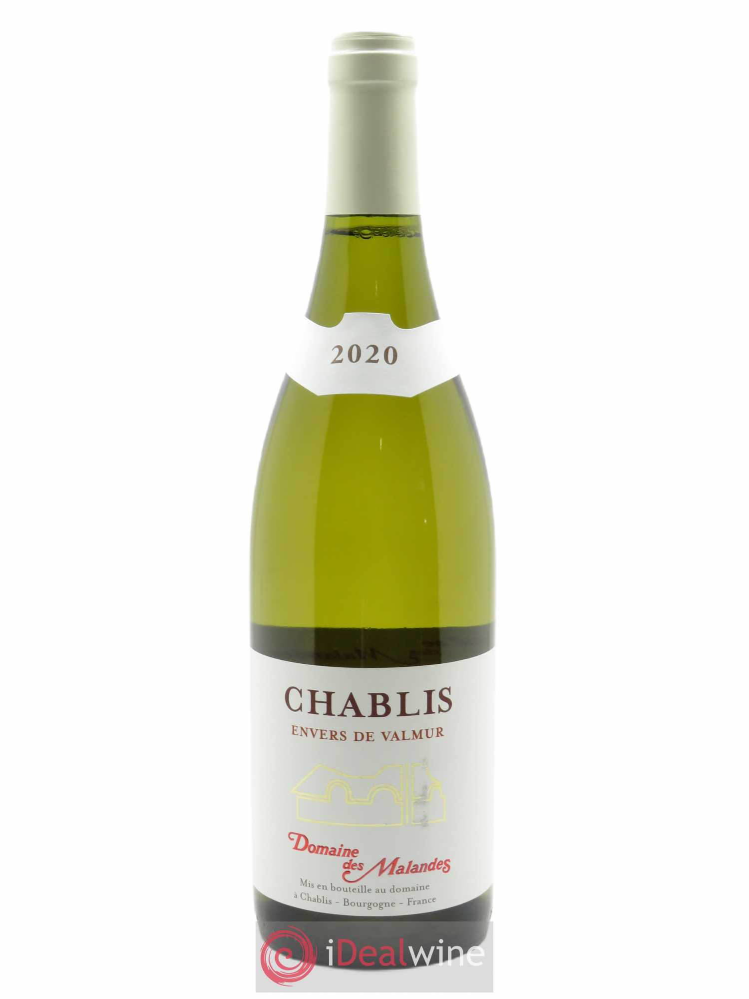 Chablis Envers de Valmur Domaine des Malandes 2020 - Lot of 1 bottle - 0