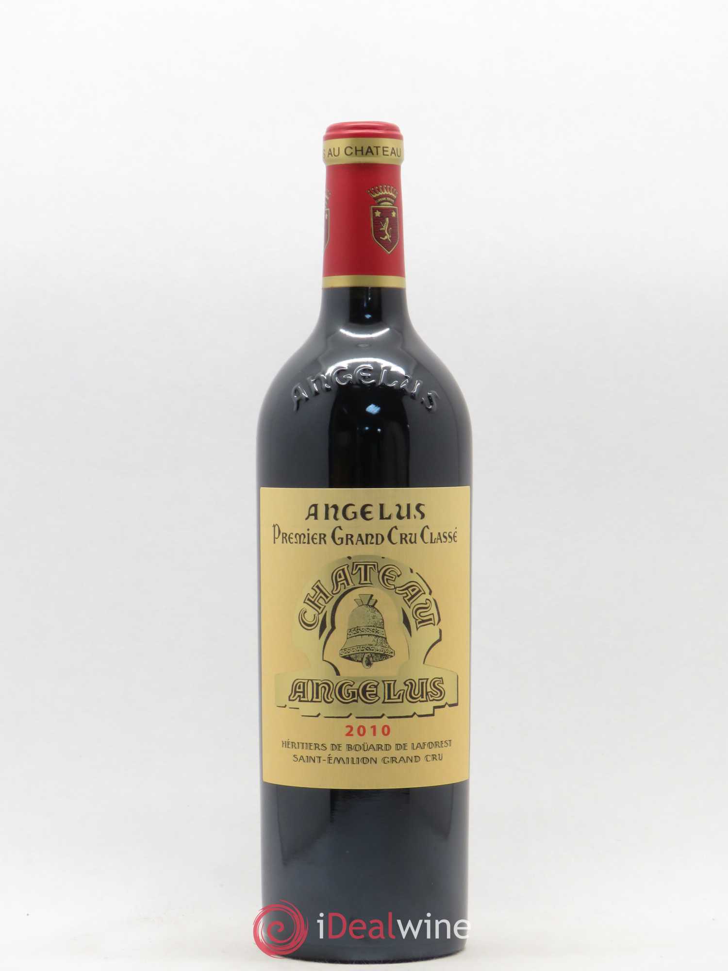 Château Angélus 1er Grand Cru Classé A 2010 - Lot de 1 bouteille - 0