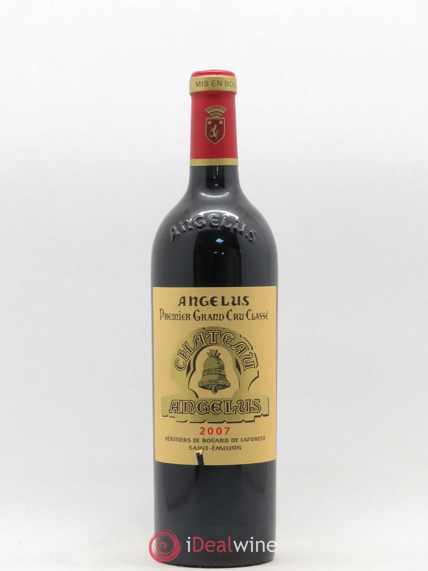 Château Angélus 1er Grand Cru Classé A 2007 - Lot de 1 bouteille - 0