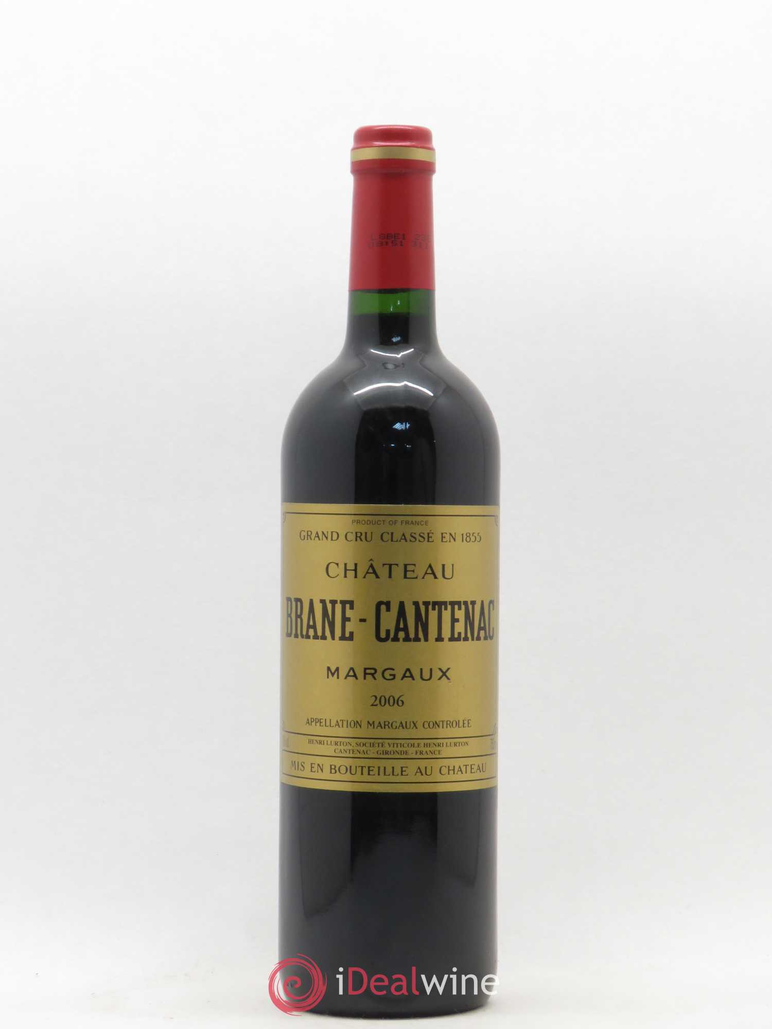 Château Brane Cantenac 2ème Grand Cru Classé 2006 - Lot de 1 bouteille - 0