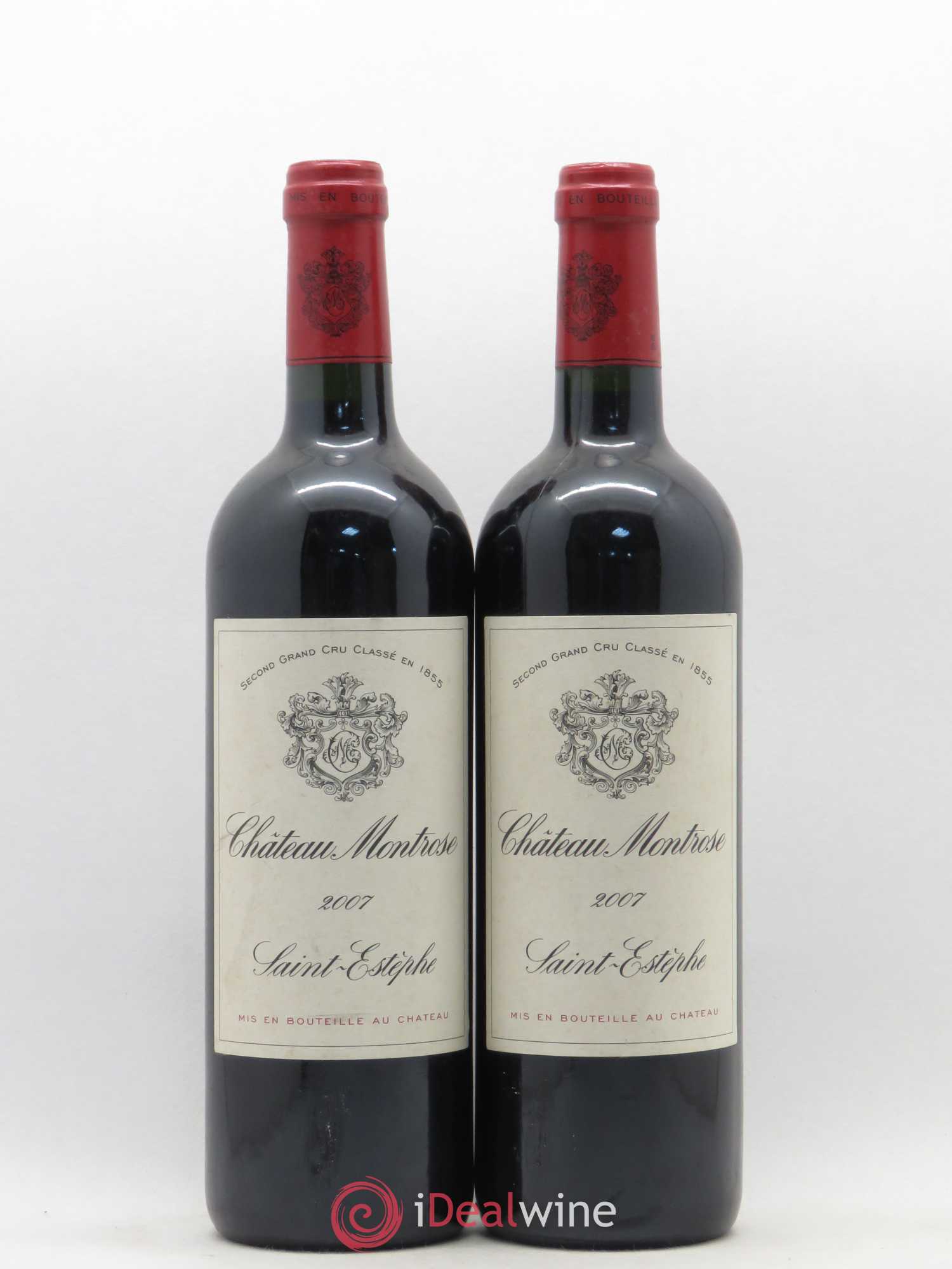 Château Montrose 2ème Grand Cru Classé 2007 - Lot de 2 bouteilles - 0