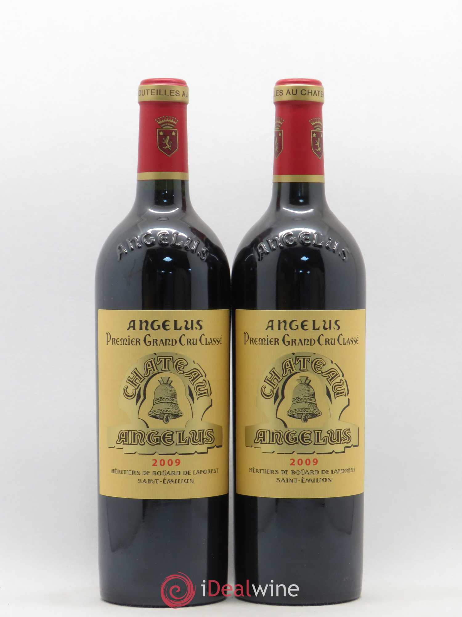 Château Angélus 1er Grand Cru Classé A 2009 - Lot de 2 bouteilles - 0