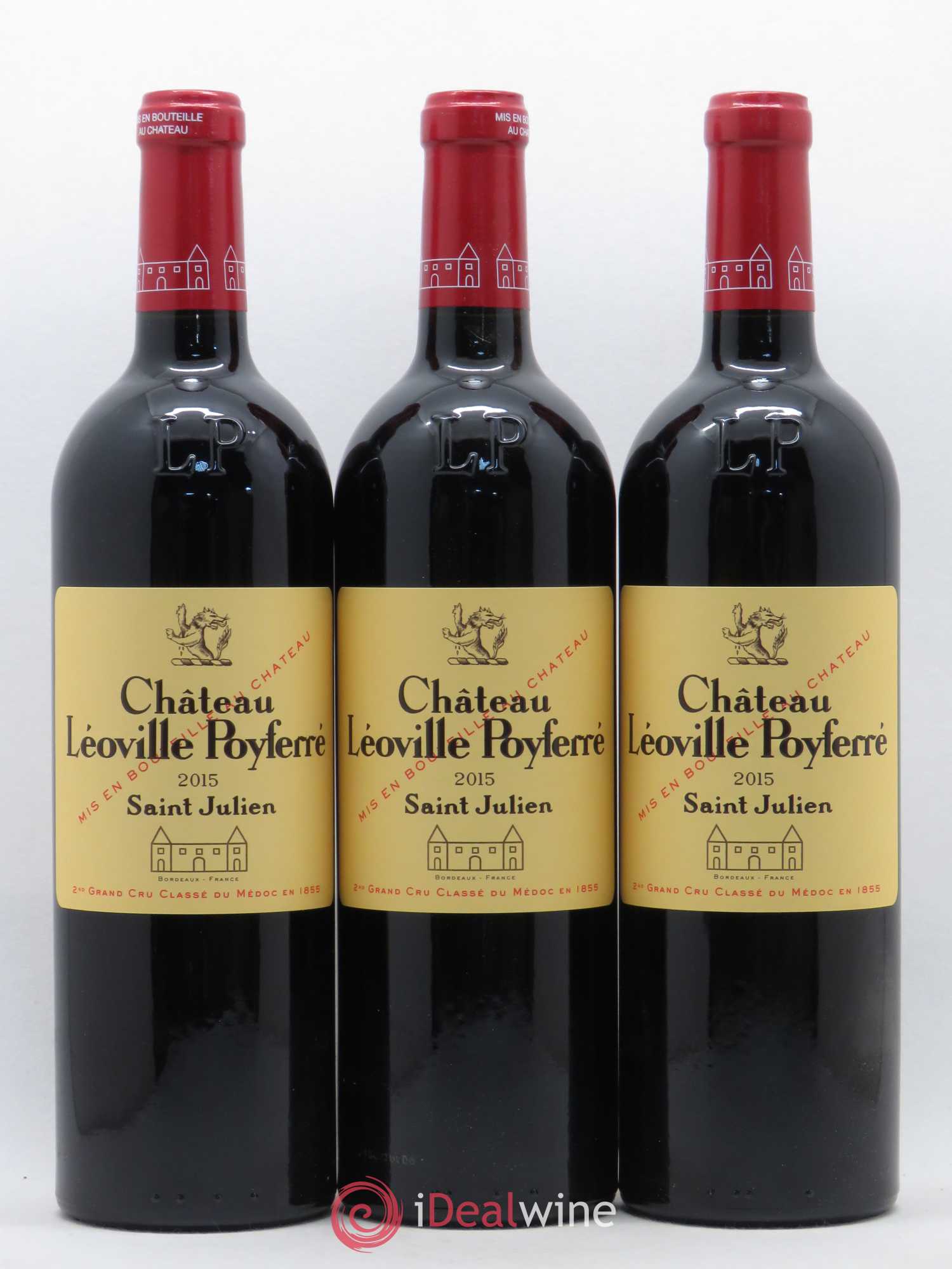 Château Léoville Poyferré 2ème Grand Cru Classé 2015 - Lot de 12 bouteilles - 4