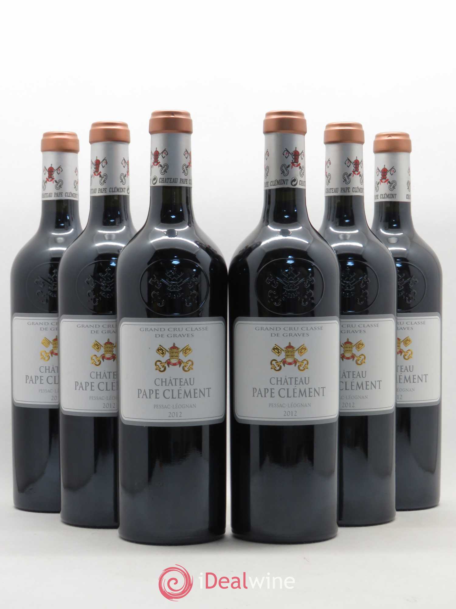 Château Pape Clément Cru Classé de Graves 2012 - Lot de 6 bouteilles - 0
