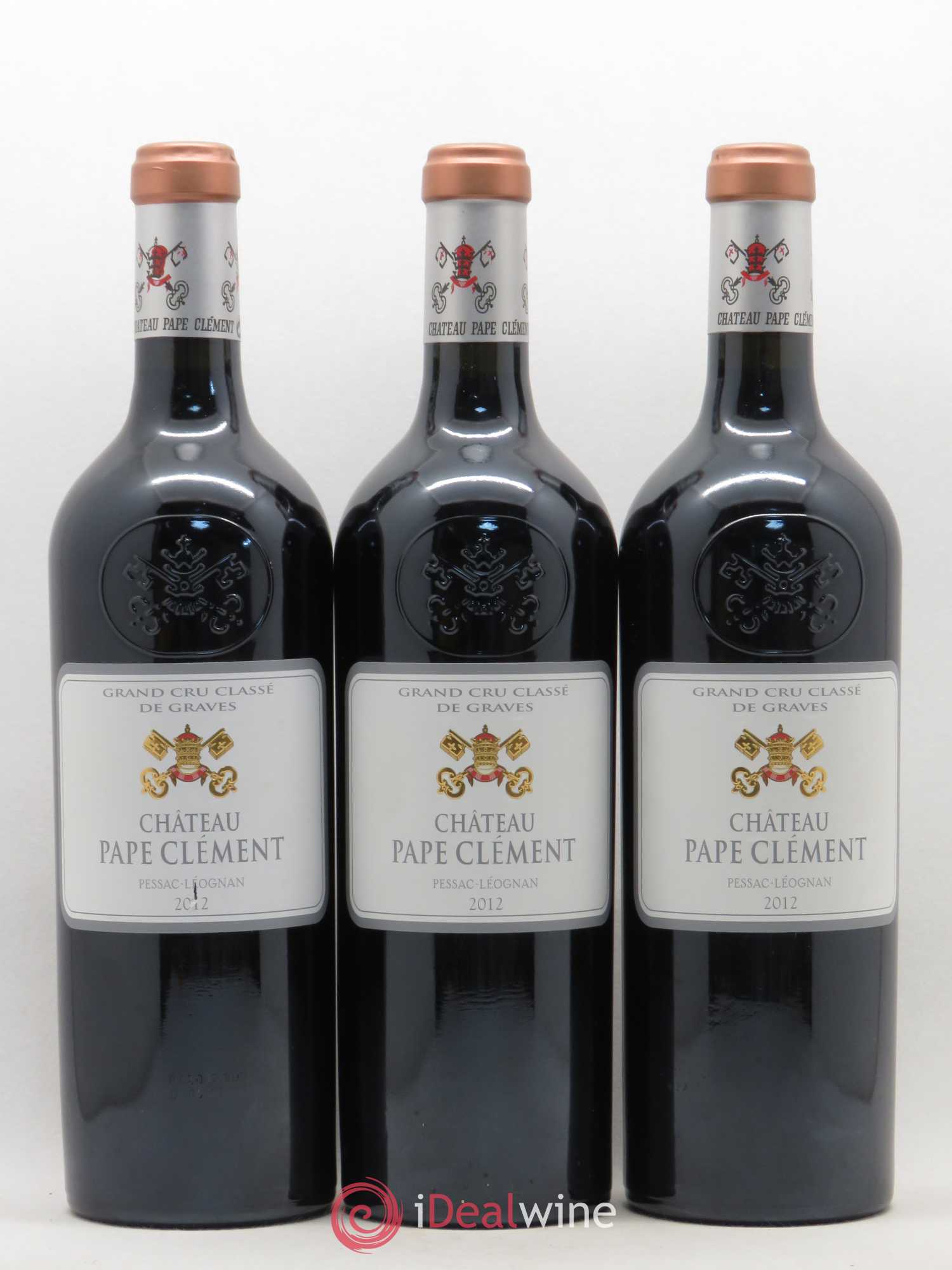 Château Pape Clément Cru Classé de Graves 2012 - Lot de 3 bouteilles - 0