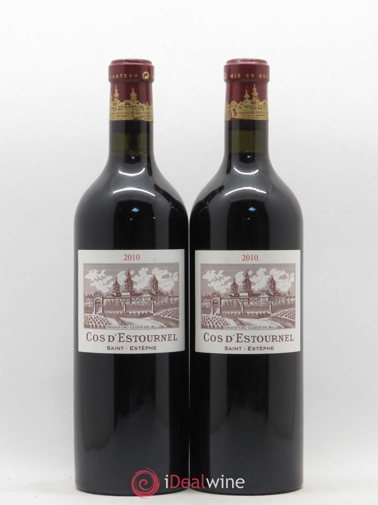 Cos d'Estournel 2ème Grand Cru Classé 2010 - Lot de 2 bouteilles - 0