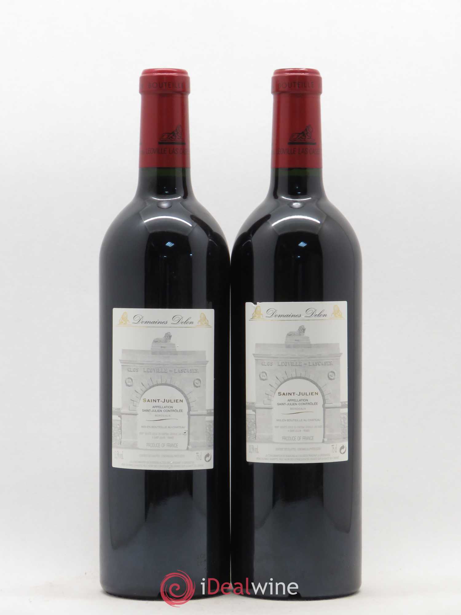 Château Léoville Las Cases 2ème Grand Cru Classé 2010 - Lotto di 2 bottiglie - 1