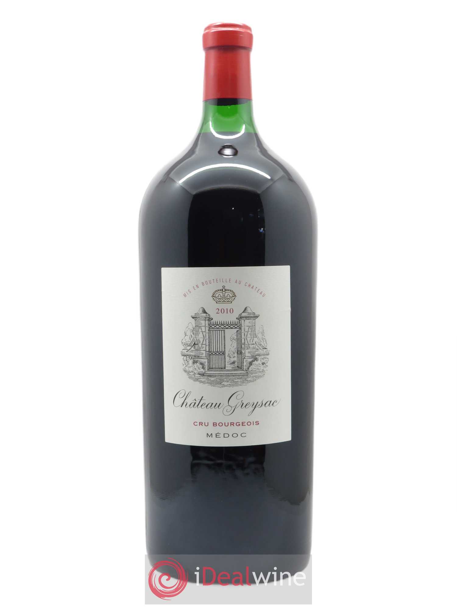 Château Greysac Cru Bourgeois 2010 - Lot de 1 impériale - 1