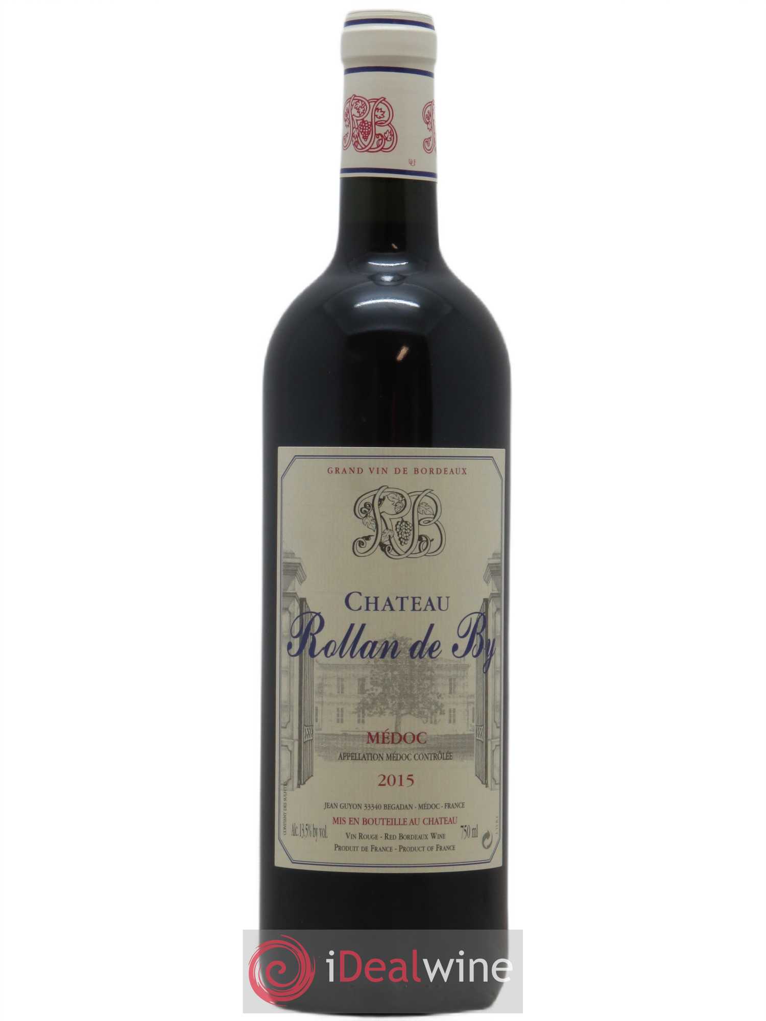 Château Rollan de By Cru Bourgeois 2015 - Lot de 1 bouteille - 0