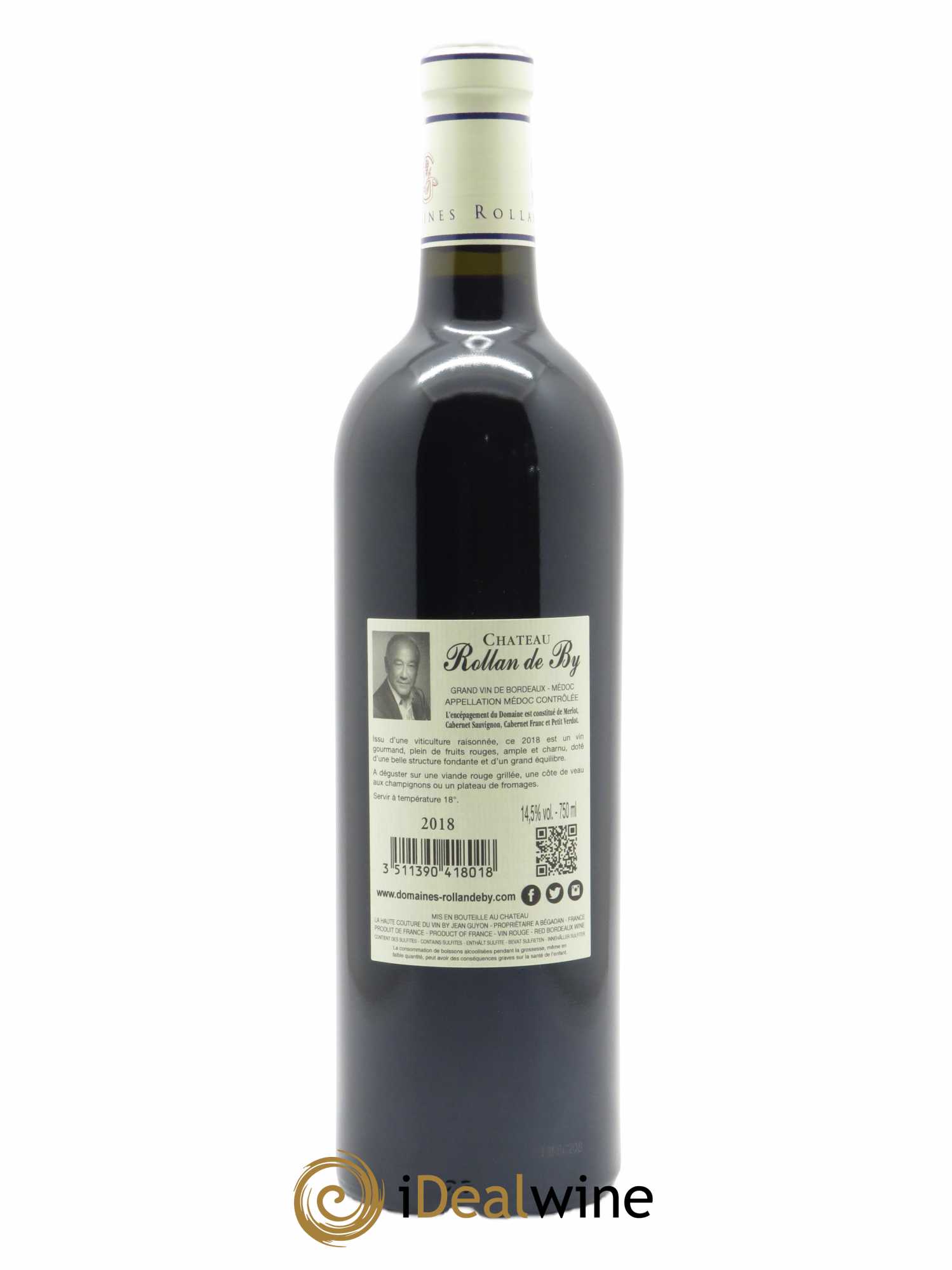 Château Rollan de By Cru Bourgeois 2018 - Lotto di 1 bottiglia - 1