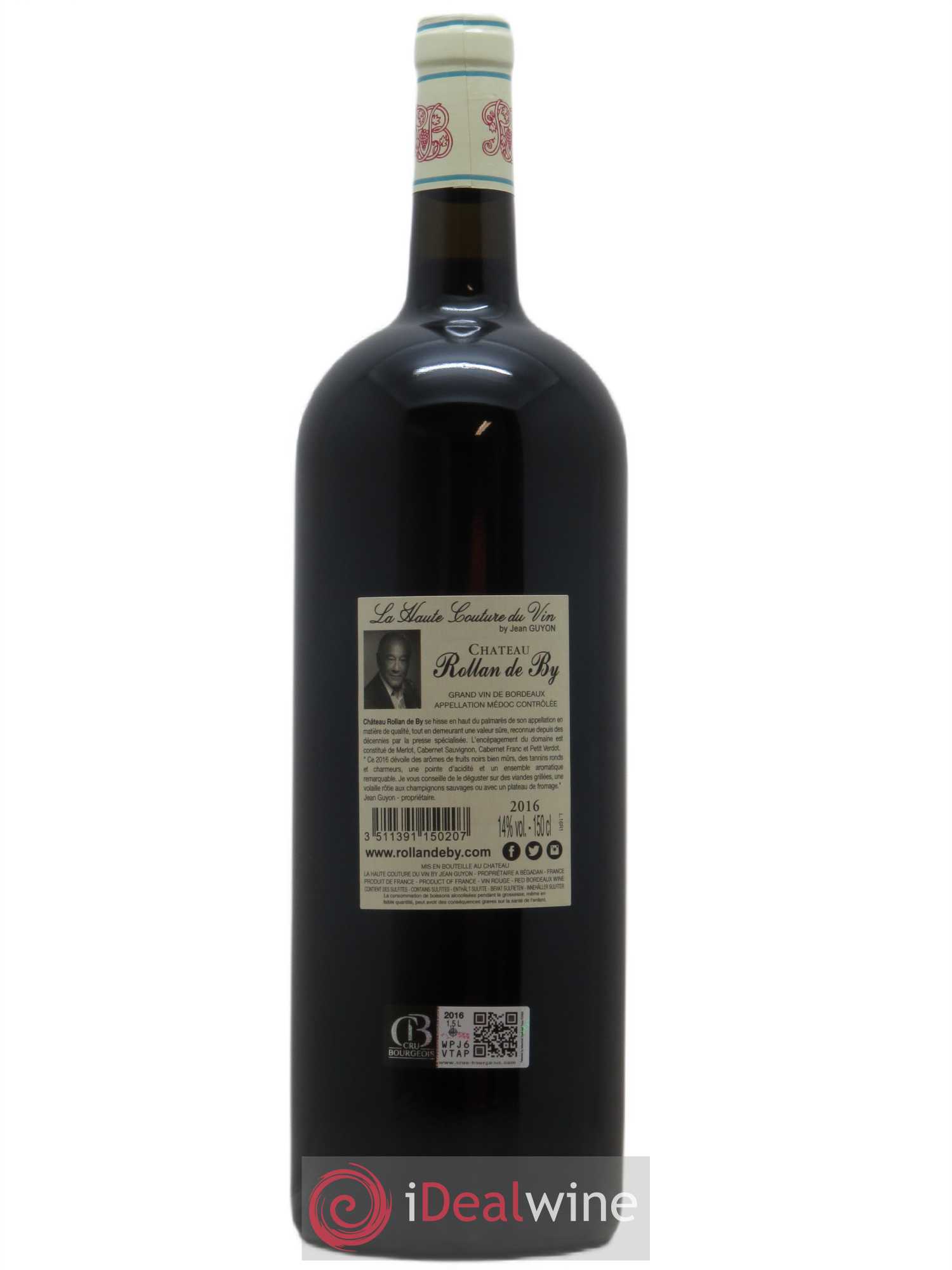 Château Rollan de By Cru Bourgeois 2016 - Lot de 1 magnum - 1
