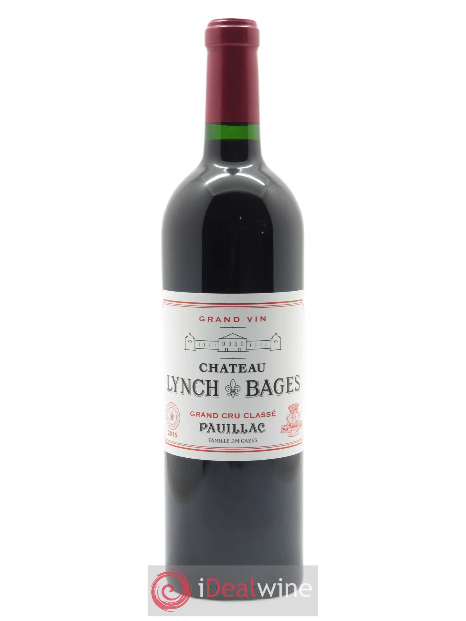 Château Lynch Bages 5ème Grand Cru Classé (CBO à partir de 12 bts) 2015 - Lot de 1 bouteille - 0