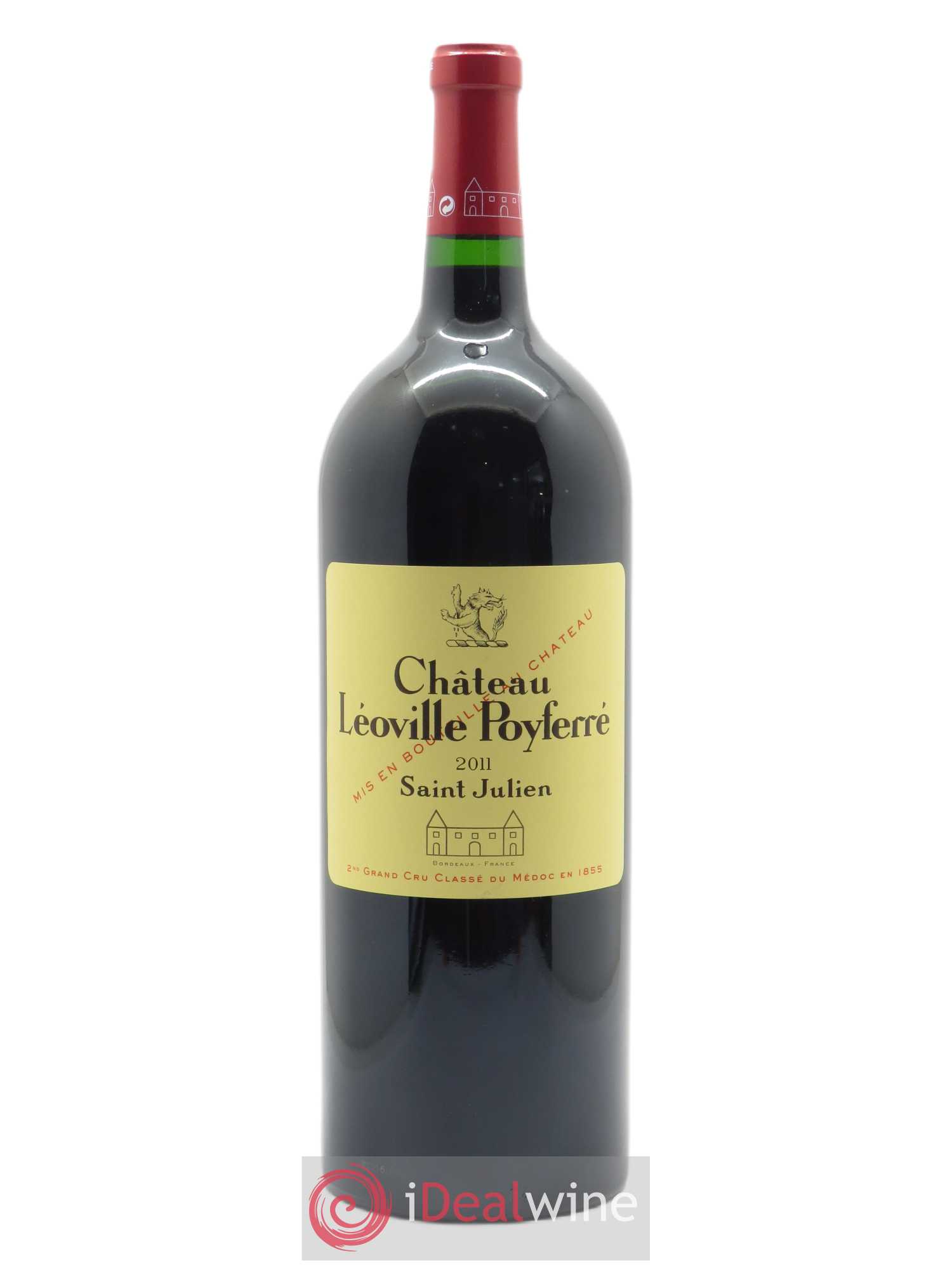 Château Léoville Poyferré 2ème Grand Cru Classé 2011 - Lot de 1 magnum - 0