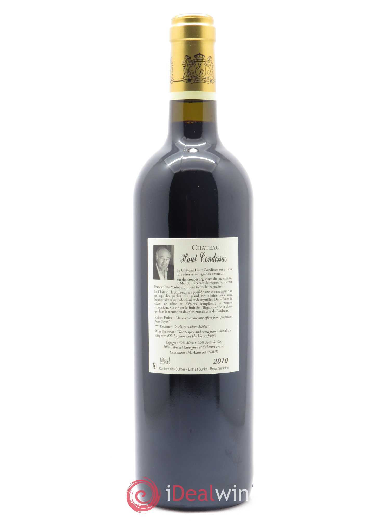 Haut-Condissas 2010 - Lot de 1 bouteille - 1