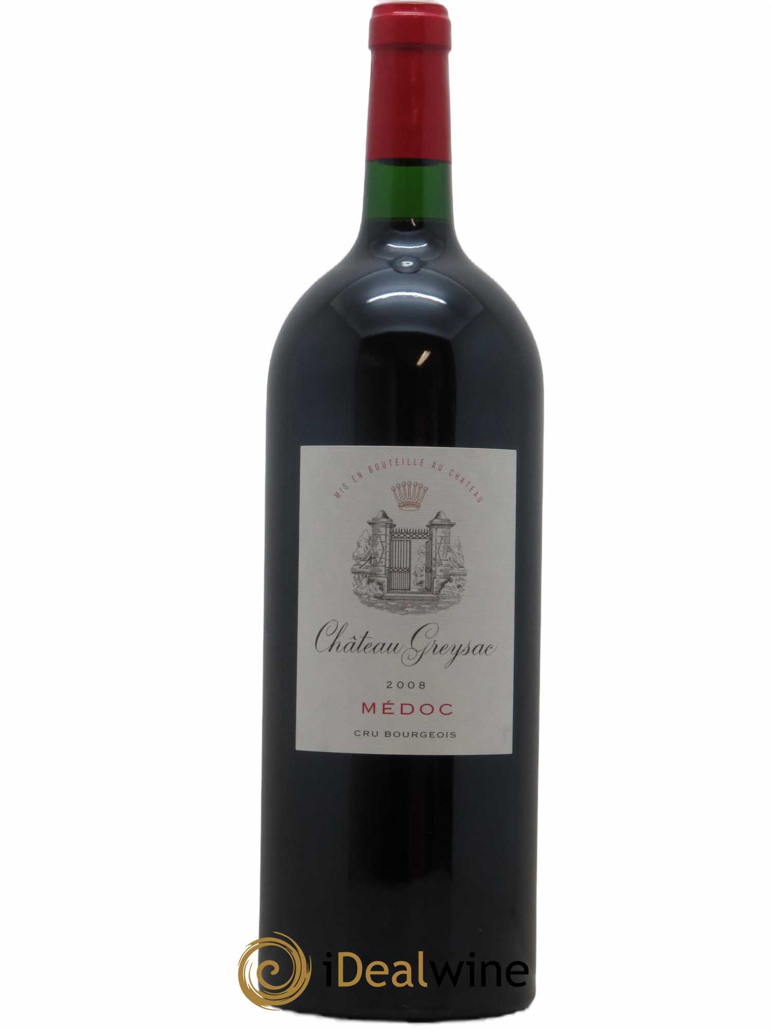 Château Greysac Cru Bourgeois 2008 - Lot de 1 magnum - 0