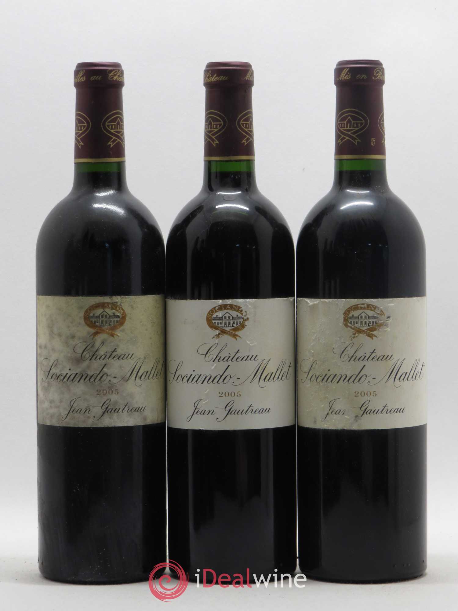 Château Sociando Mallet (sans prix de réserve) 2005 - Lot de 6 bouteilles - 2