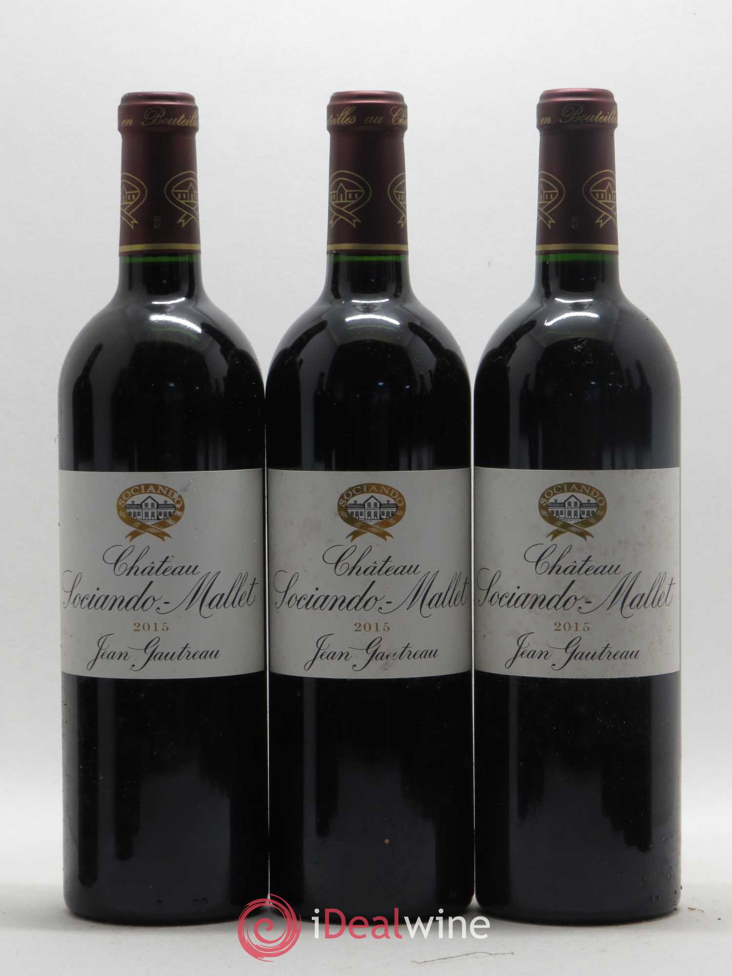 Château Sociando Mallet 2015 - Lot de 12 bouteilles - 3