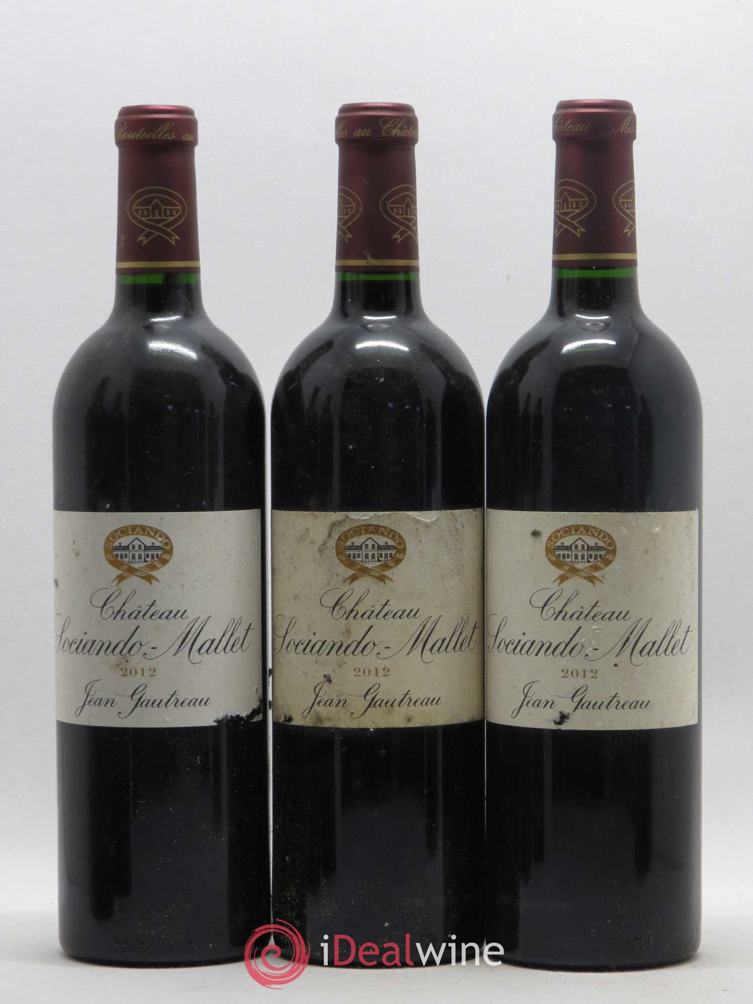 Château Sociando Mallet 2012 - Lot de 6 bouteilles - 2