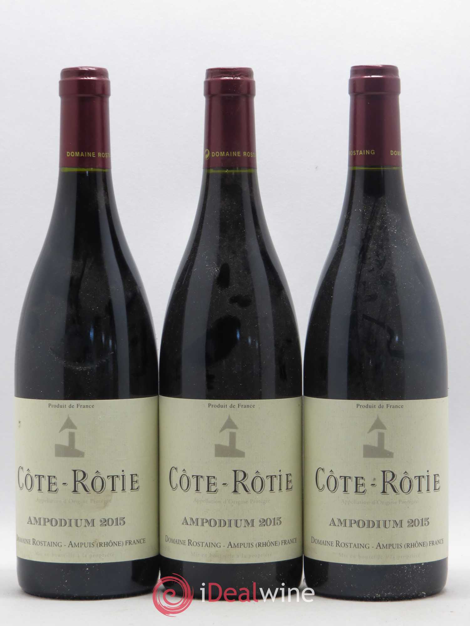 Côte-Rôtie Ampodium René Rostaing 2015 - Lotto di 3 bottiglie - 0