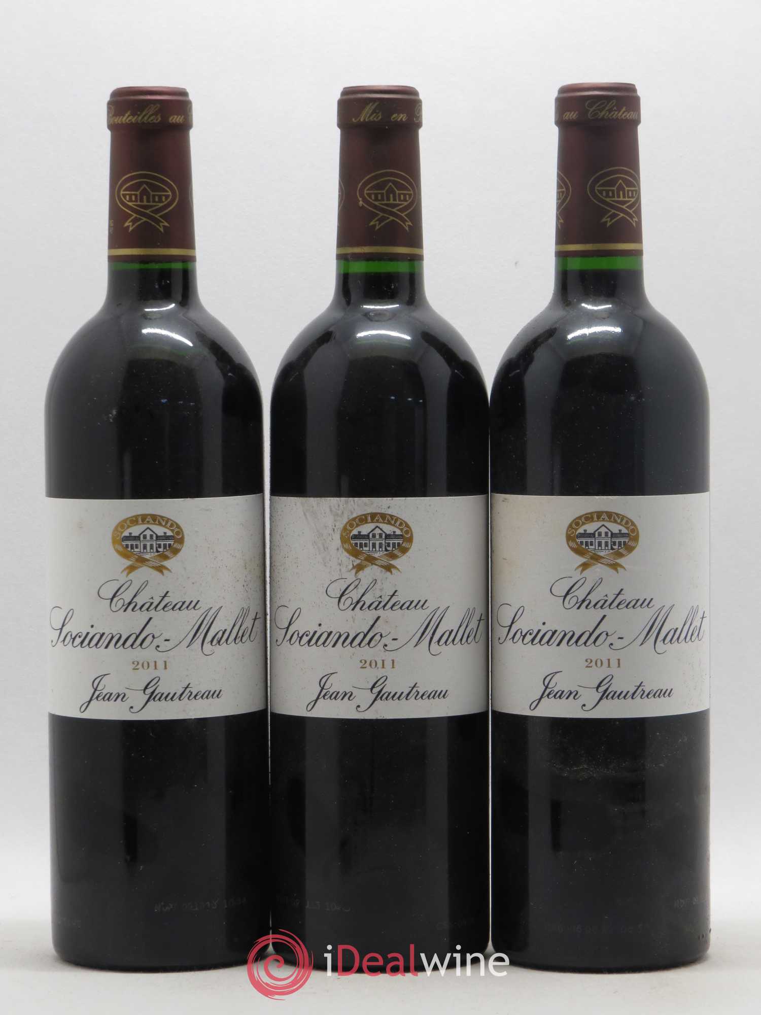 Château Sociando Mallet 2011 - Lot de 6 bouteilles - 1