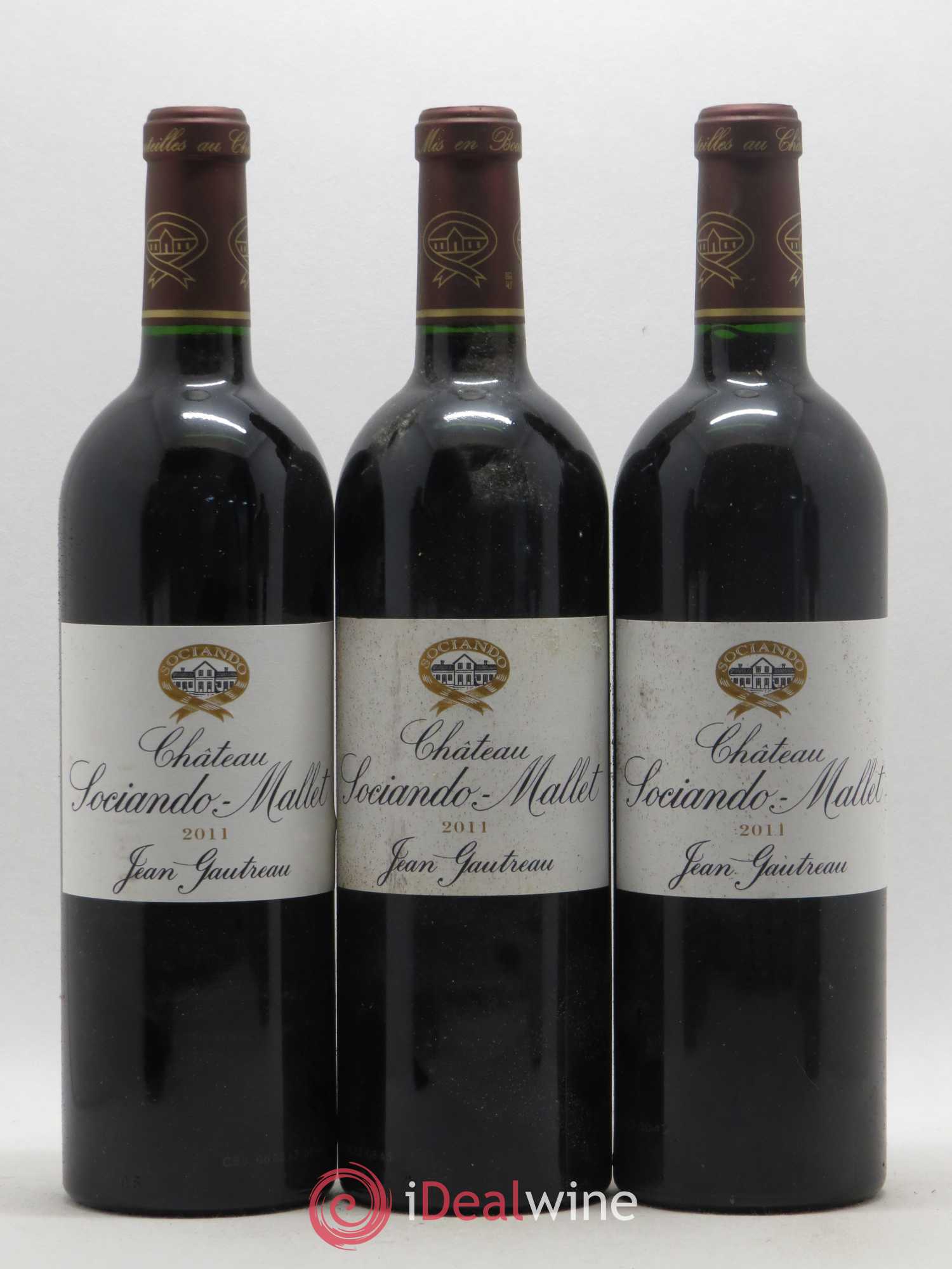 Château Sociando Mallet 2011 - Lot de 6 bouteilles - 2