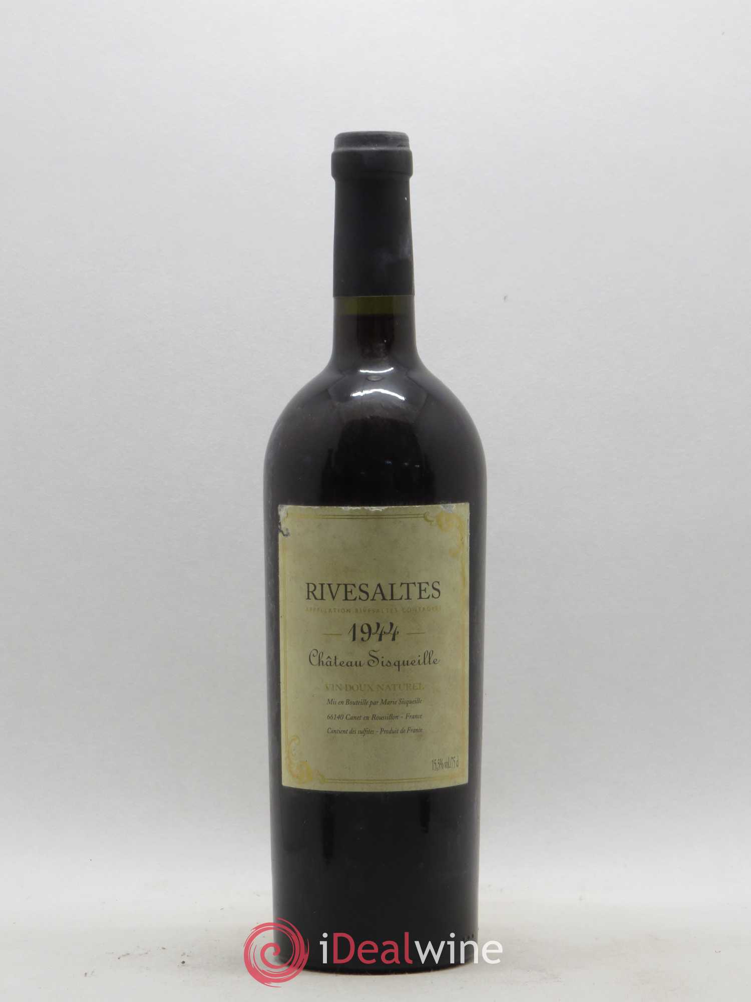 Rivesaltes Château Sisqueille 1944 - Posten von 1 Flasche - 0