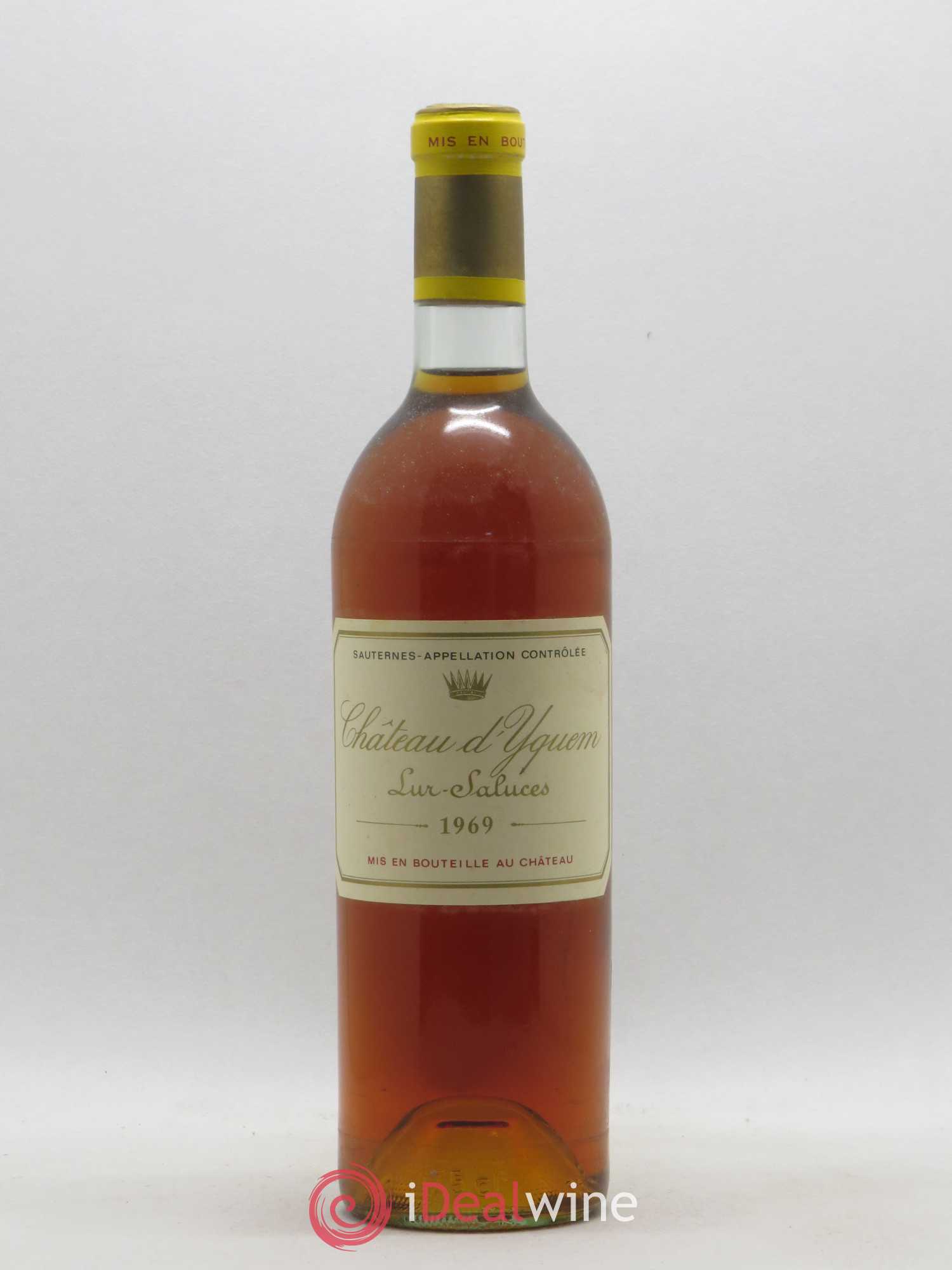 シャトー・ディケム　1969 Buy Château d' Yquem 1er Cru Classé Supérieur 1969 (lot: B2134431