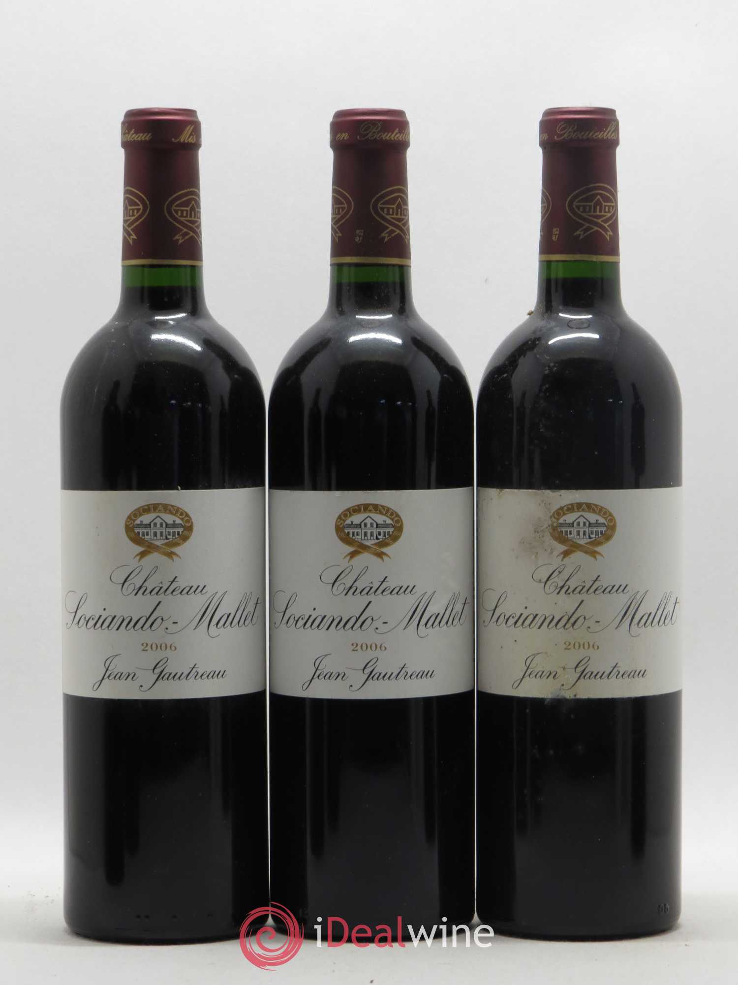 Château Sociando Mallet (sans prix de réserve) 2006 - Lot de 6 bouteilles - 2