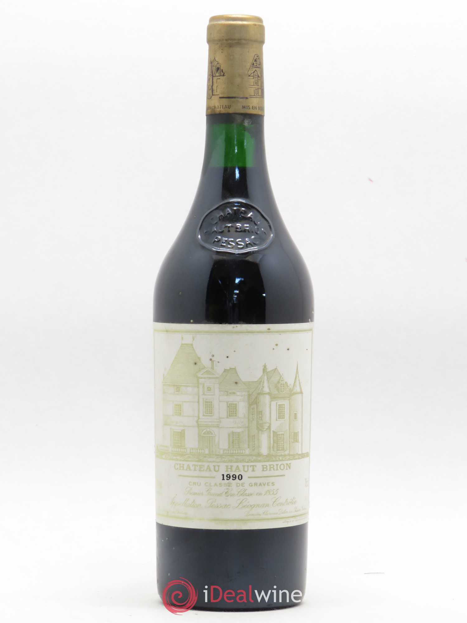 Château Haut Brion 1er Grand Cru Classé 1990 - Lot de 1 bouteille - 0