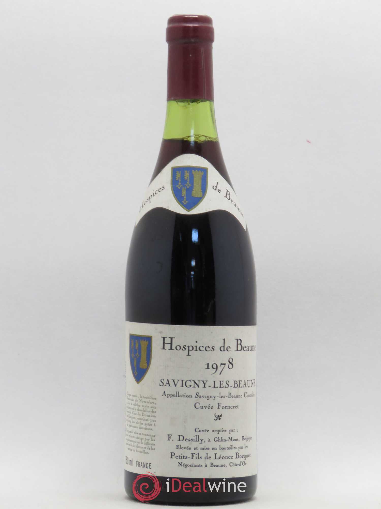 Savigny-lès-Beaune Cuvée Forneret Bocquet Hospices de Beaune 1978 - Posten von 1 Flasche - 0