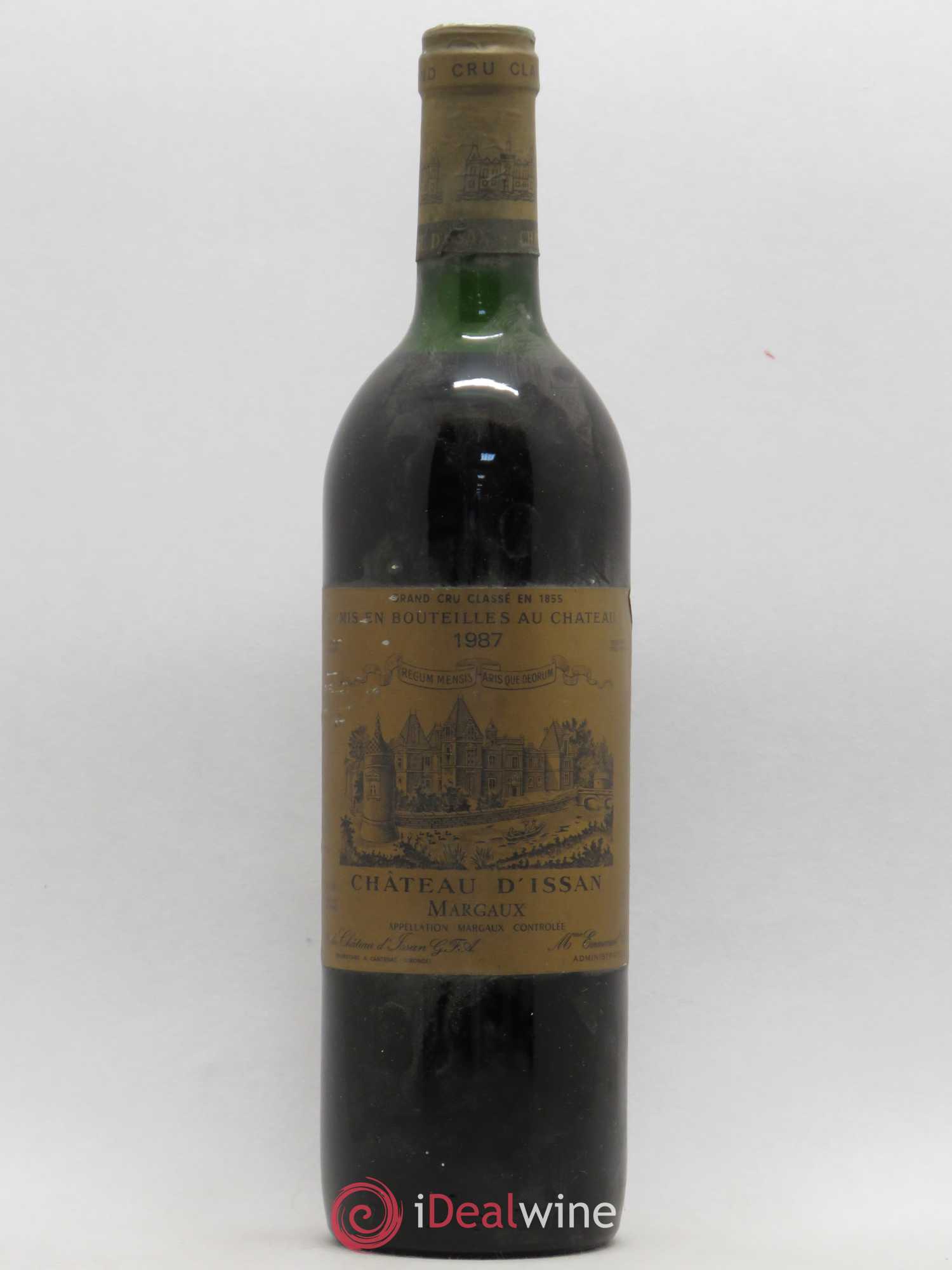 Château d'Issan 3ème Grand Cru Classé 1987 - Lot de 1 bouteille - 0