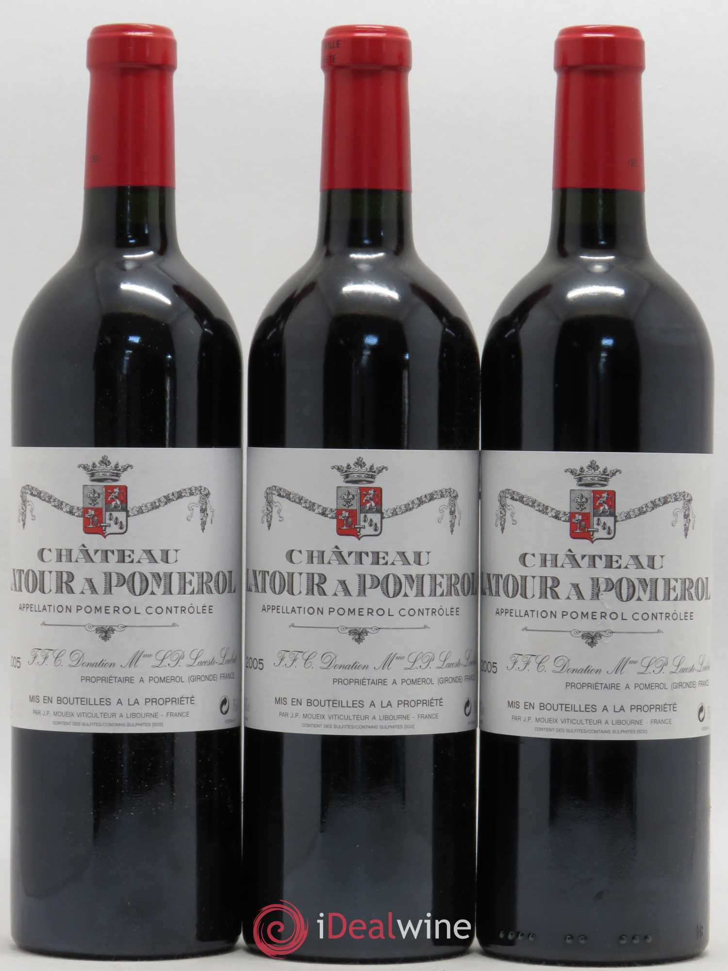 Château Latour à Pomerol 2005 - Lot de 6 bouteilles - 2