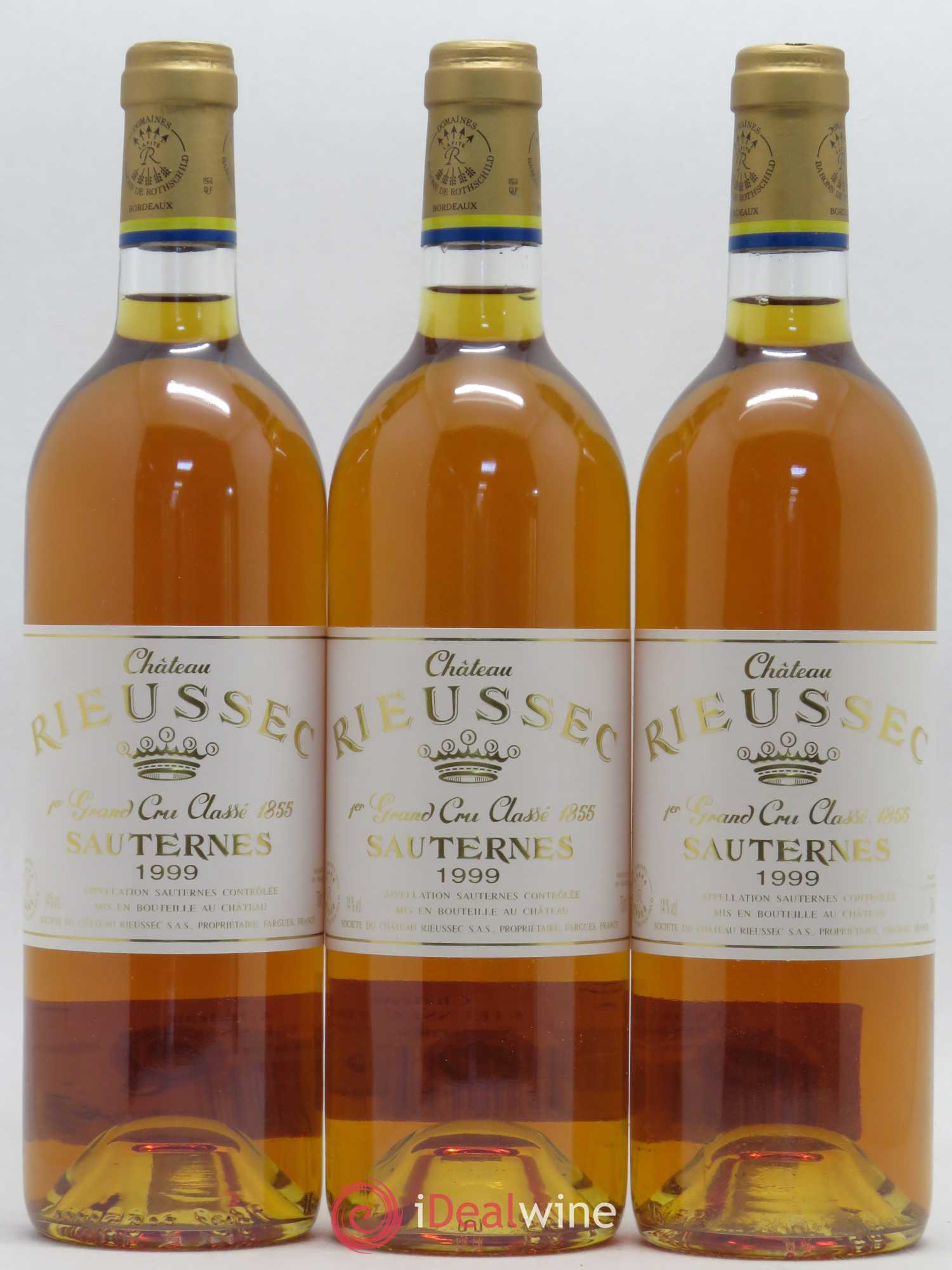 Château Rieussec 1er Grand Cru Classé 1999 - Lotto di 6 bottiglie - 1