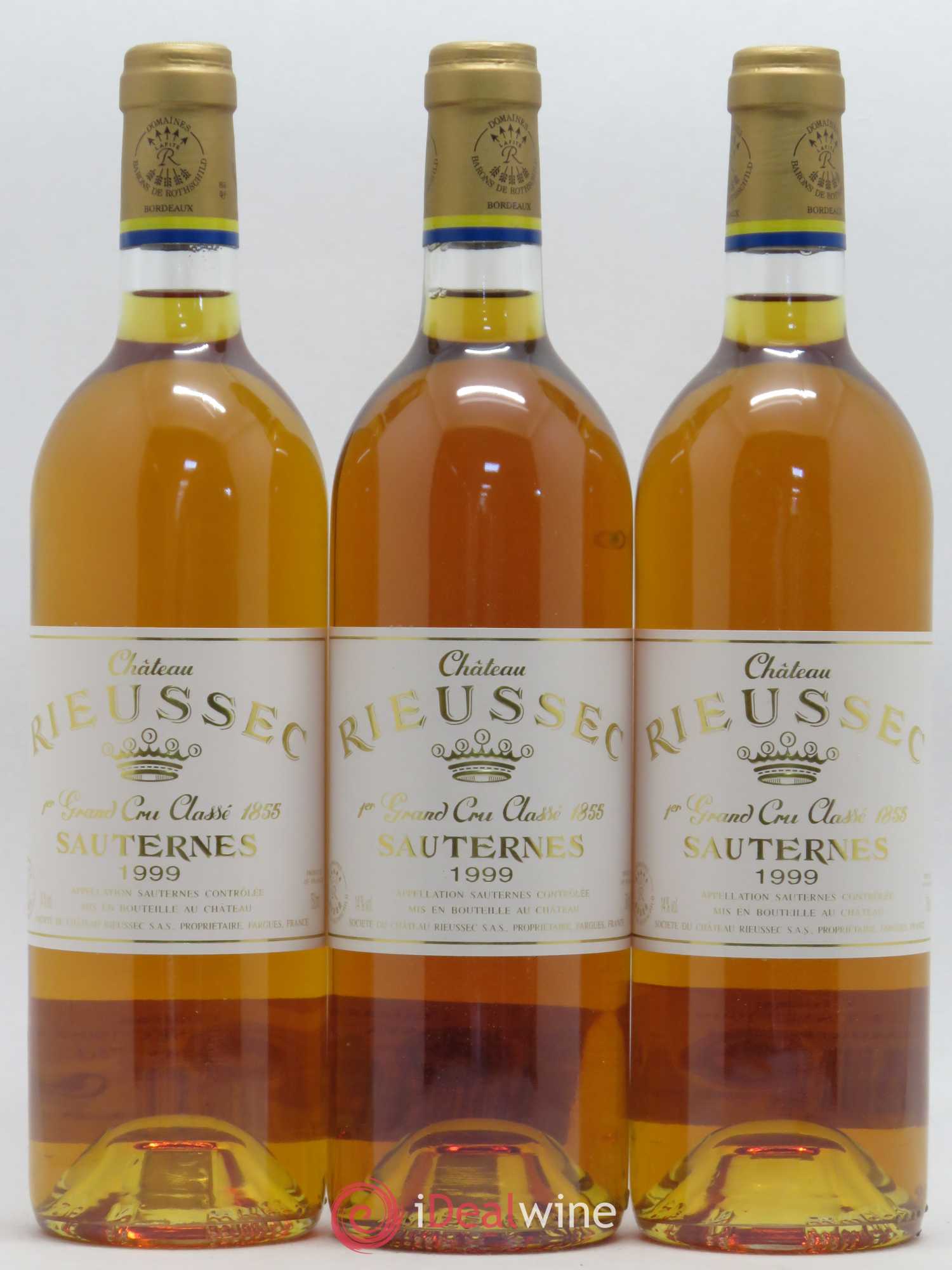 Château Rieussec 1er Grand Cru Classé 1999 - Lotto di 6 bottiglie - 2