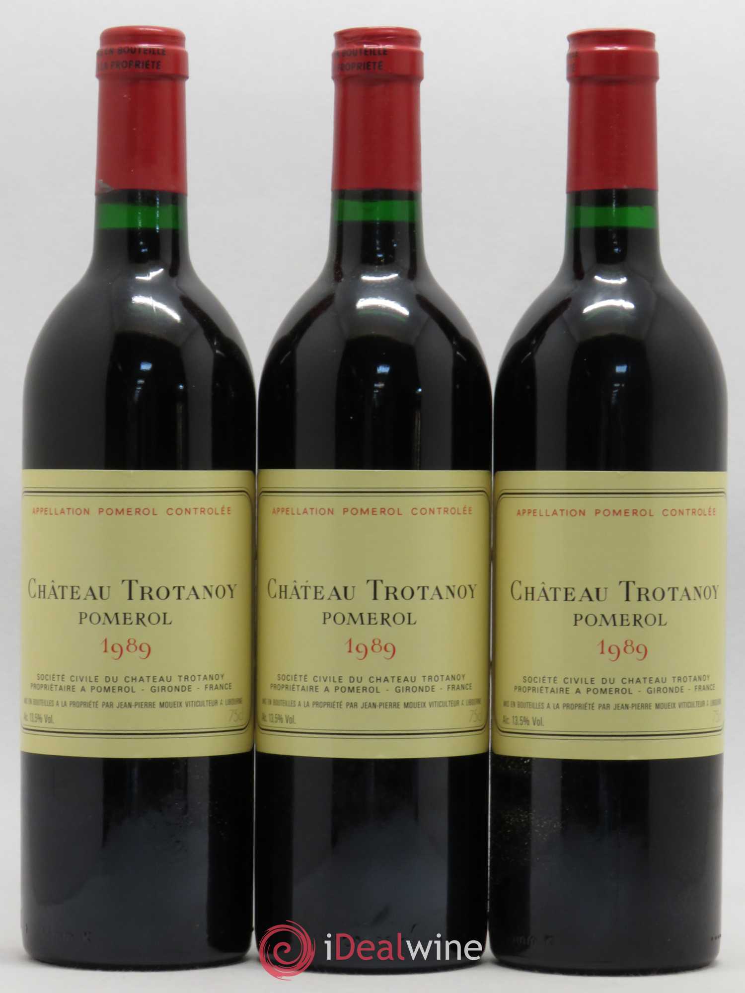 Château Trotanoy 1989 - Lot de 6 bouteilles - 1