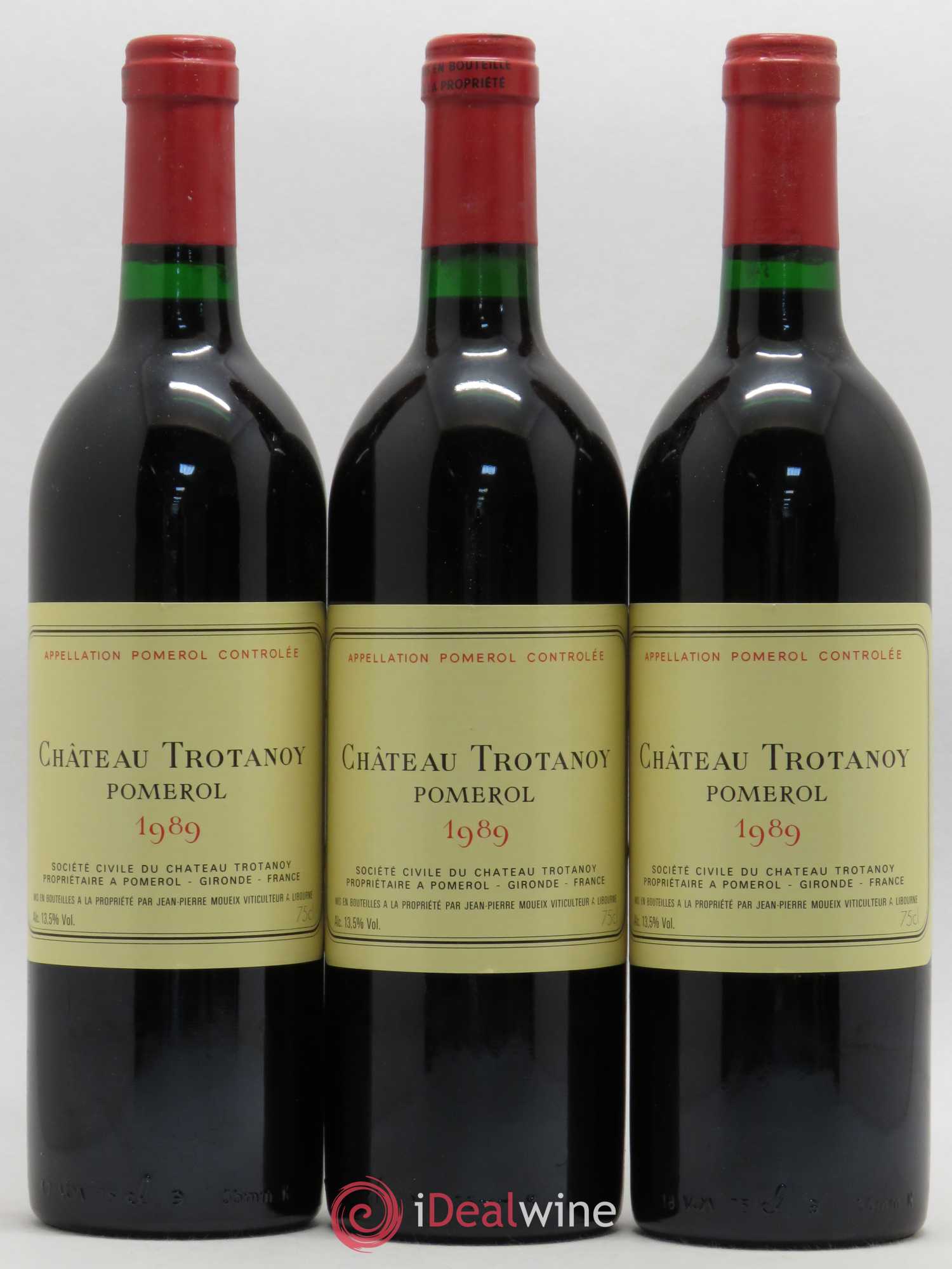 Château Trotanoy 1989 - Lot de 6 bouteilles - 2
