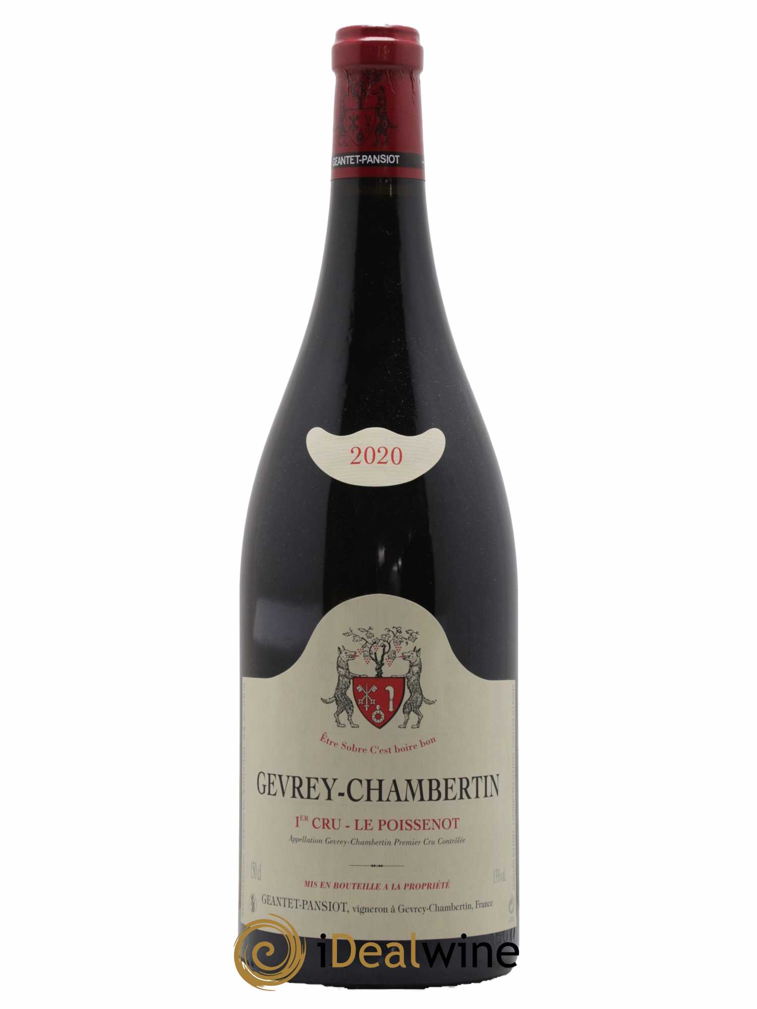 Gevrey-Chambertin 1er Cru Le Poissenot Geantet-Pansiot 2020 - Lot de 1 magnum - 0